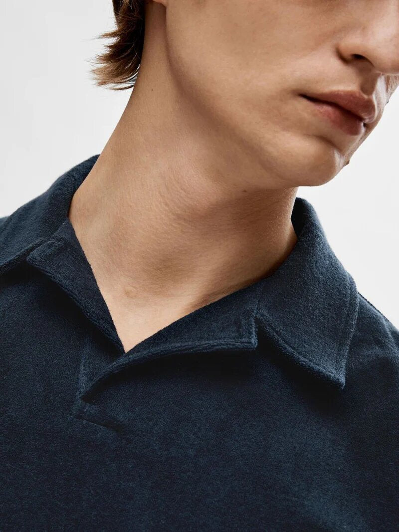 Selected Homme Talon Towel Polo (16092776) Sky Capt