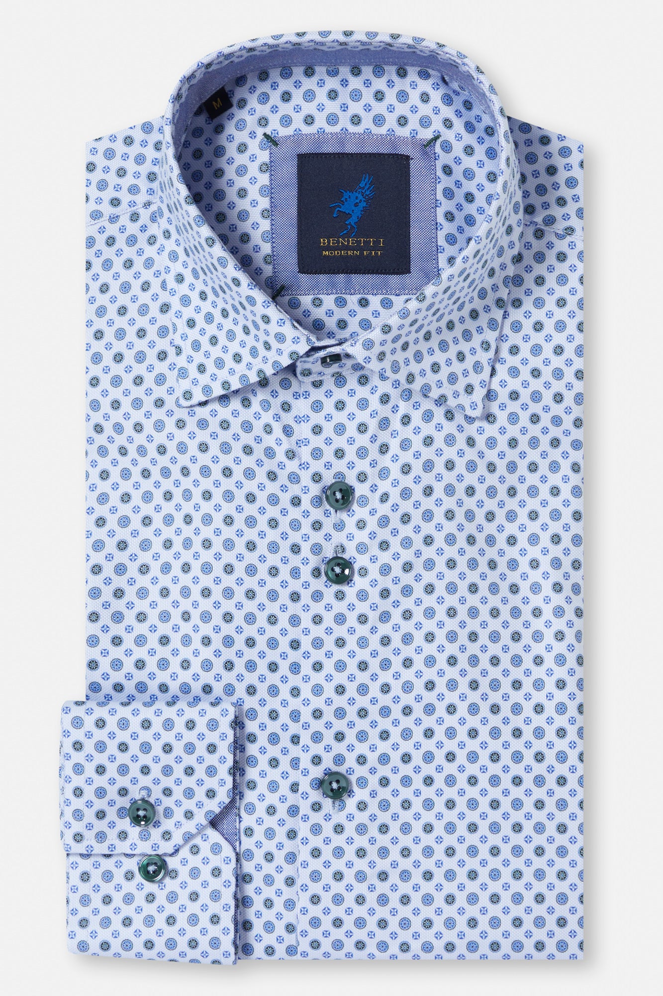 Benetti Taunton Regular Fit Print Shirt