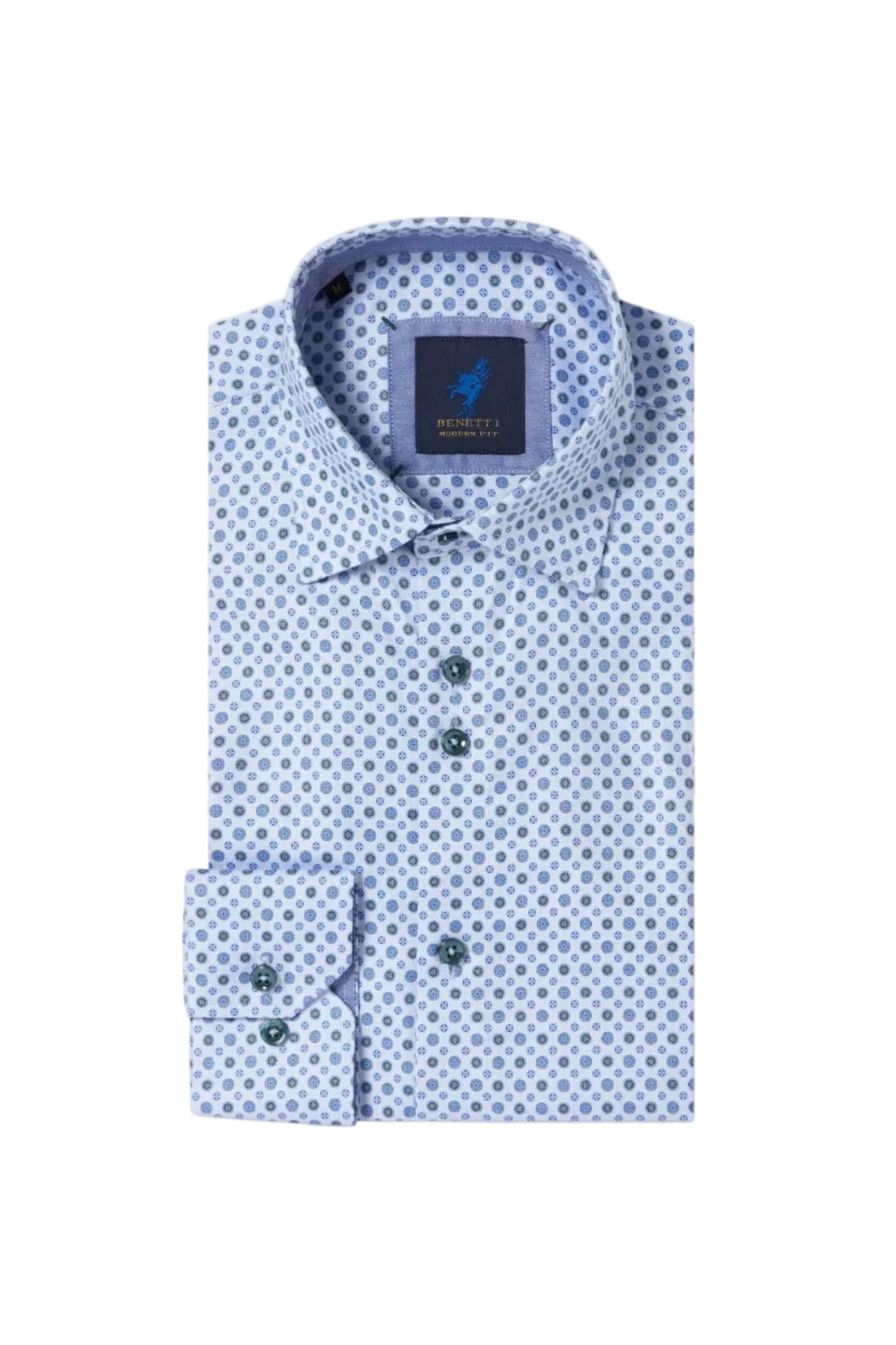 Benetti Taunton Regular Fit Print Shirt
