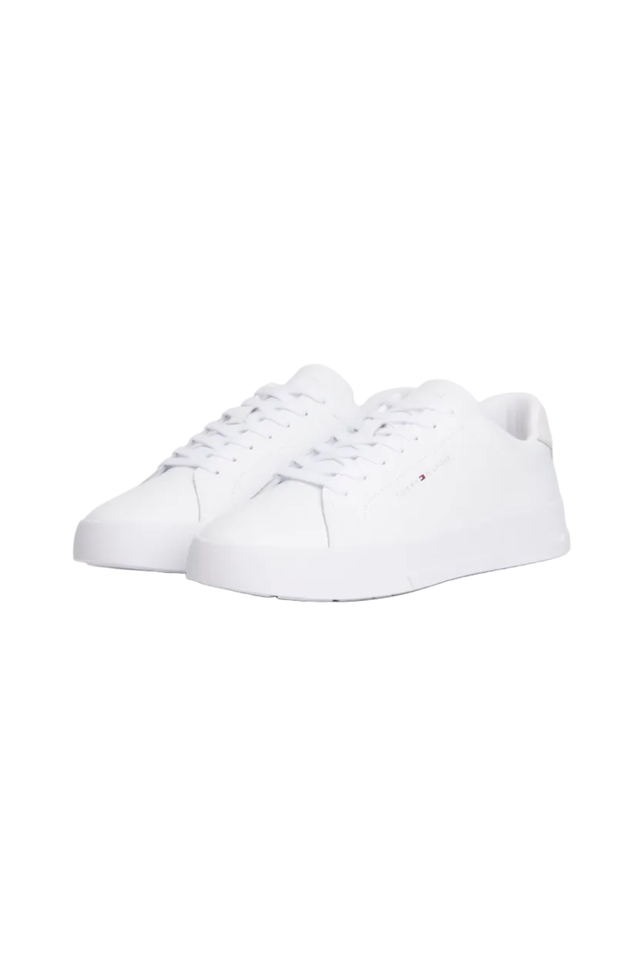 Tommy Hilfiger Leather Court Logo Trainers 05904