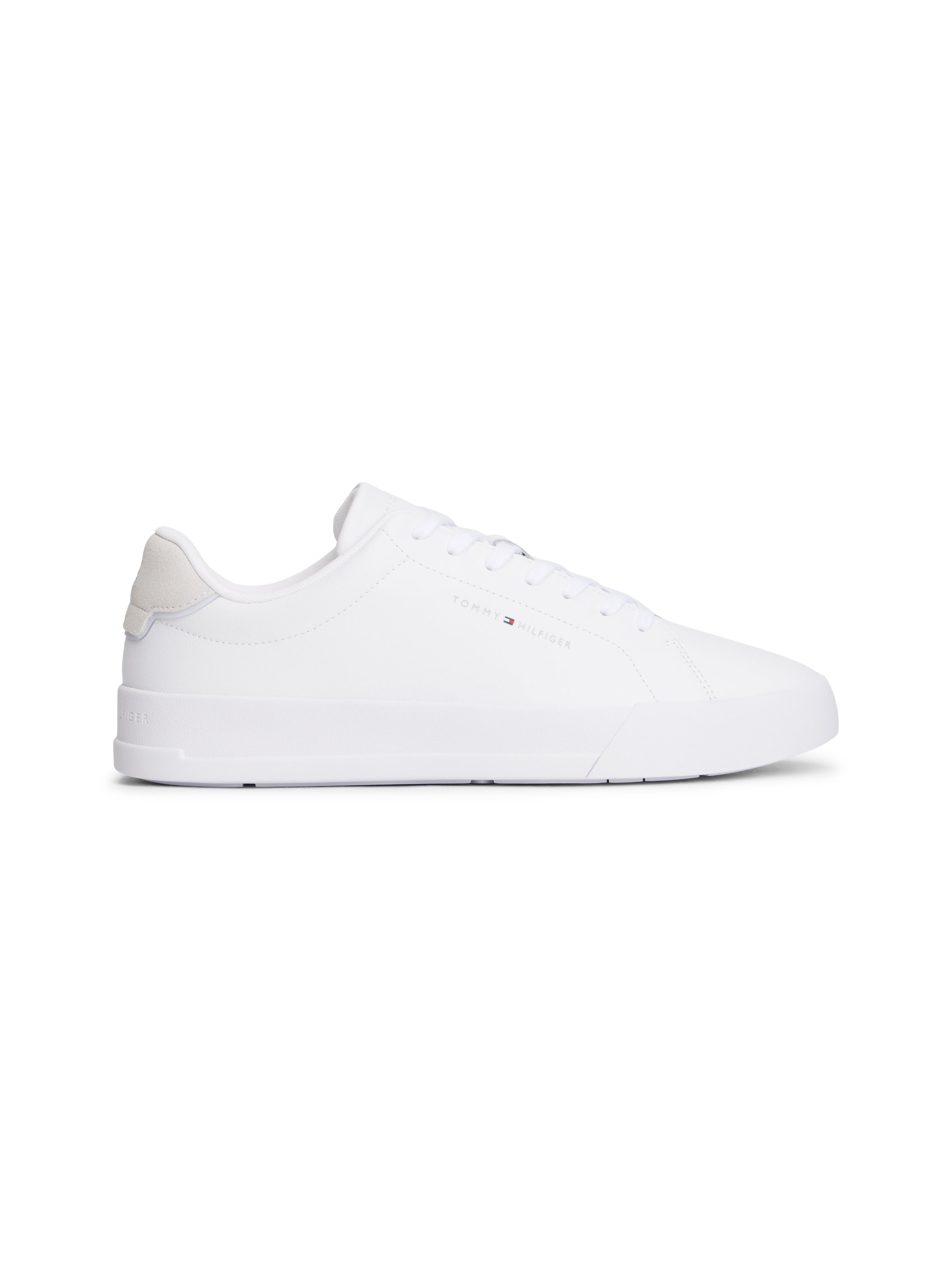 Tommy Hilfiger Leather Court Logo Trainers 05904