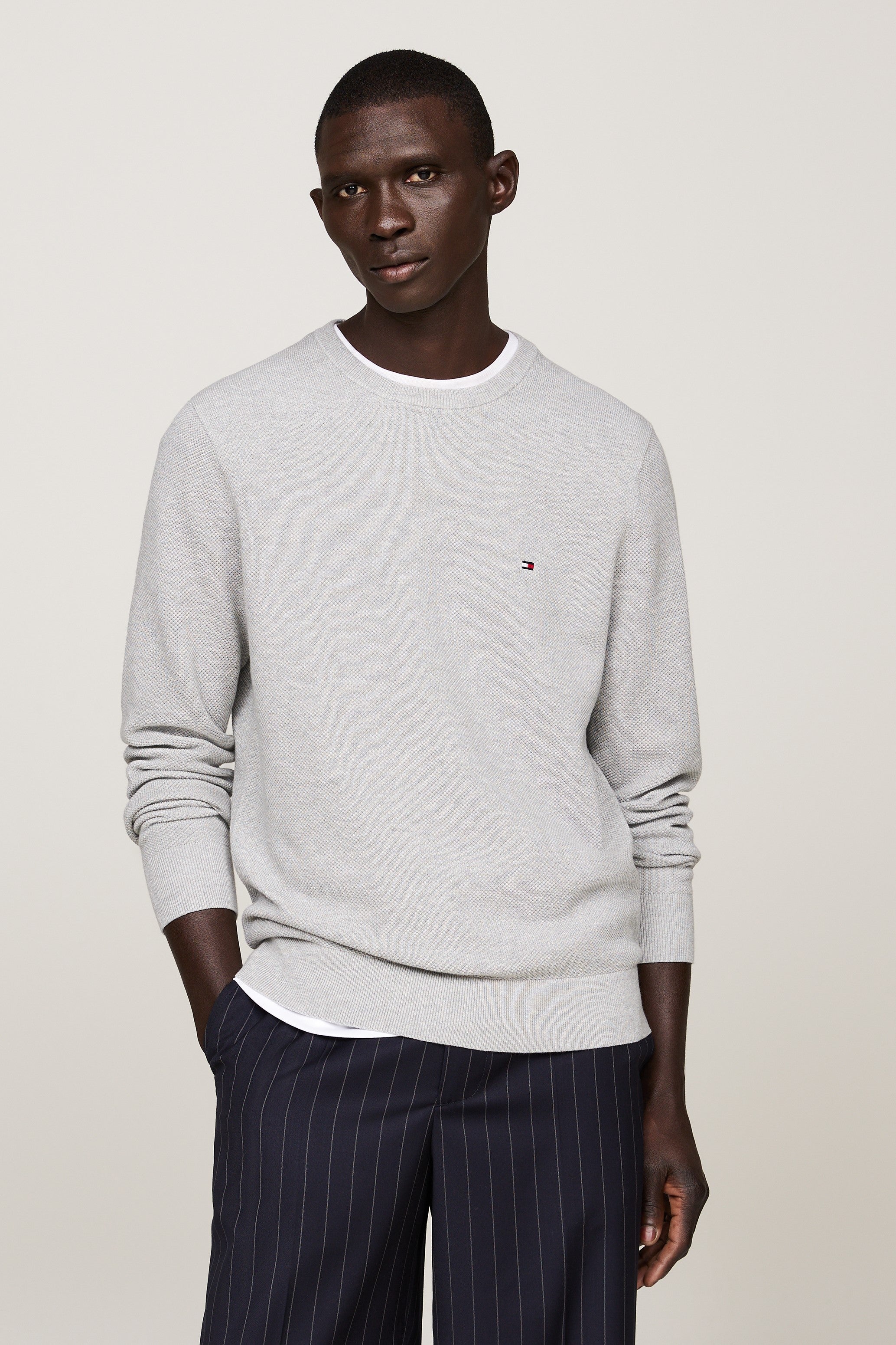 Tommy Hilfiger Essential Structure Crew Knit 36347