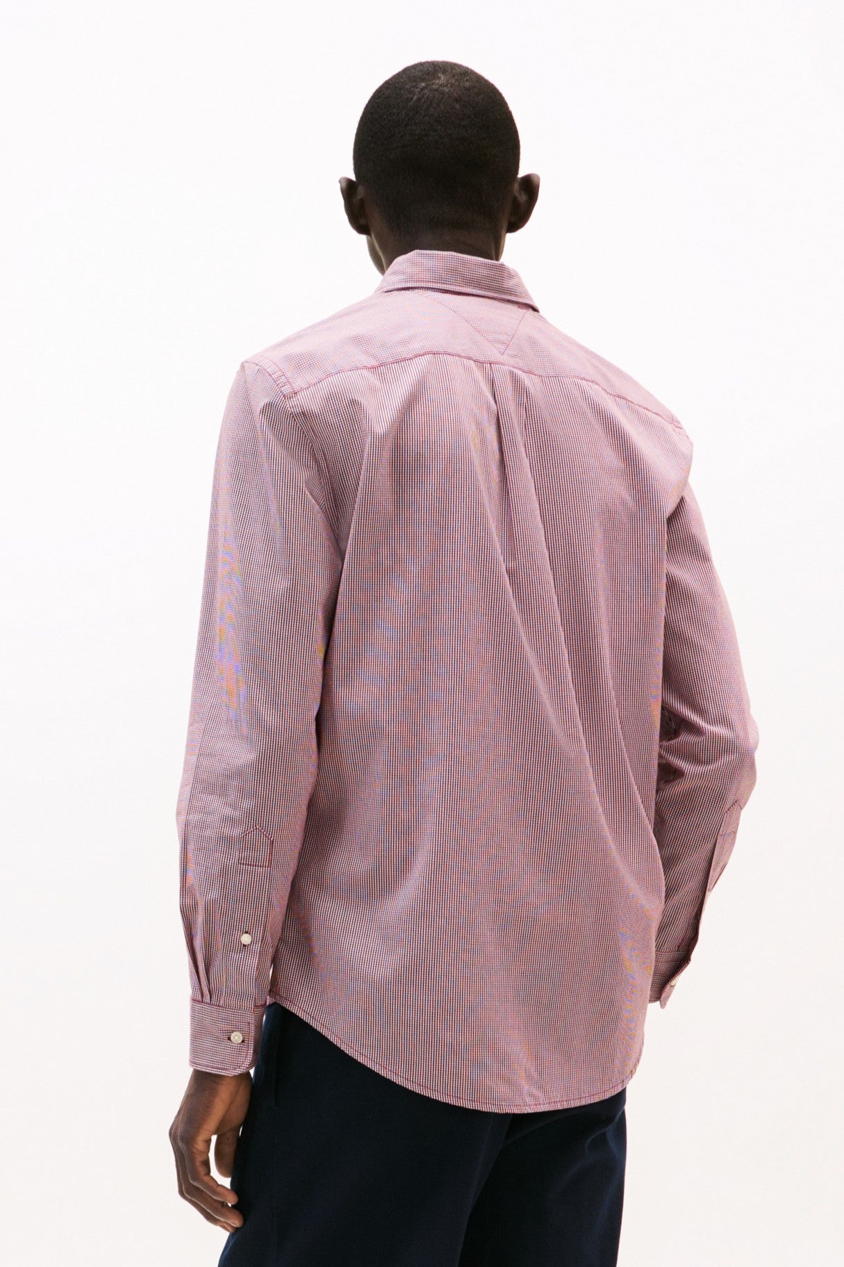 Tommy Hilfiger Flex Fit Gingham Check Shirt 40457