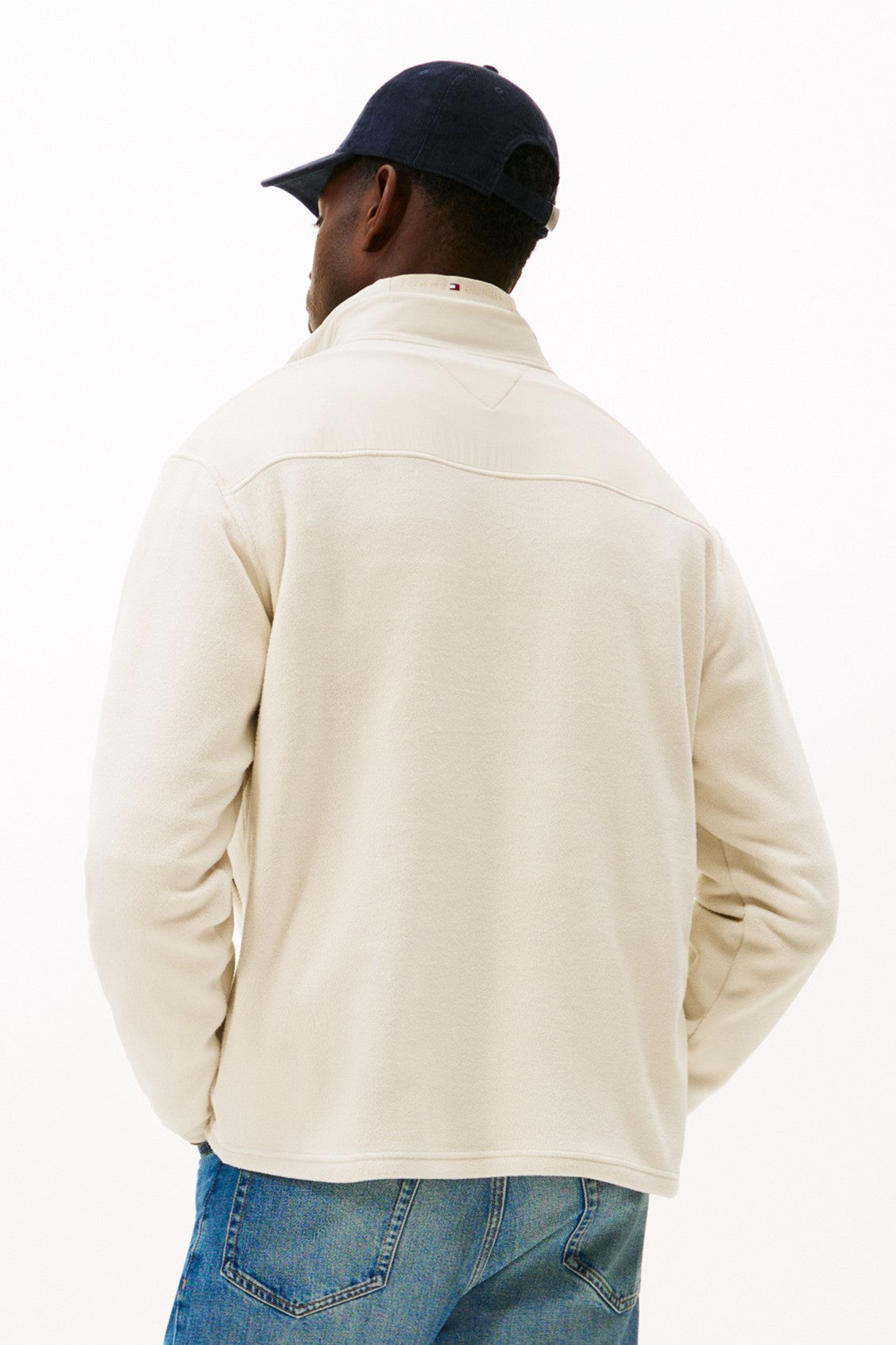 Tommy Hilfiger Mix Texture 1/4 Zip Sweater 40398