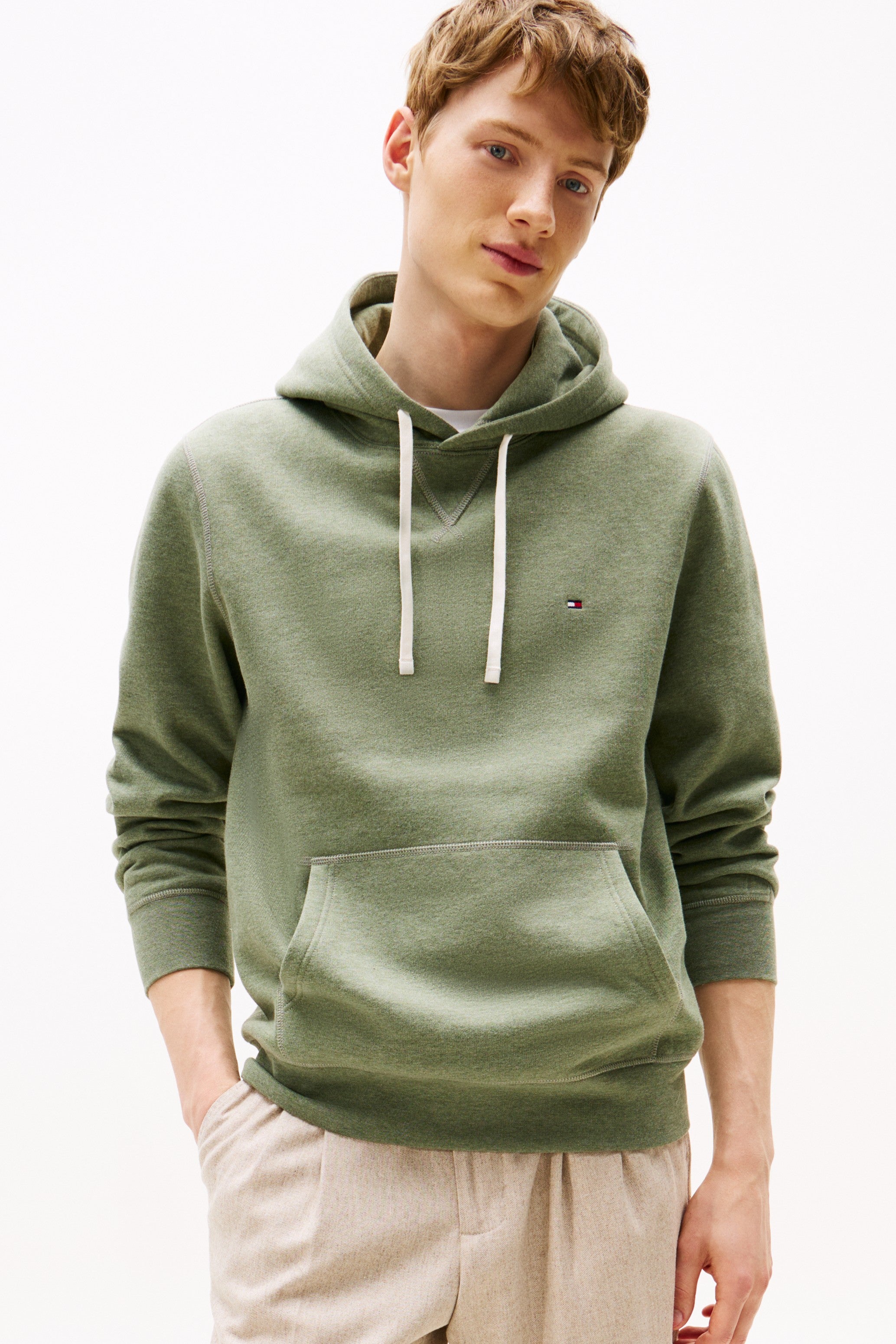 Tommy Hilfiger Embroidery Fleece Hoodie 39997