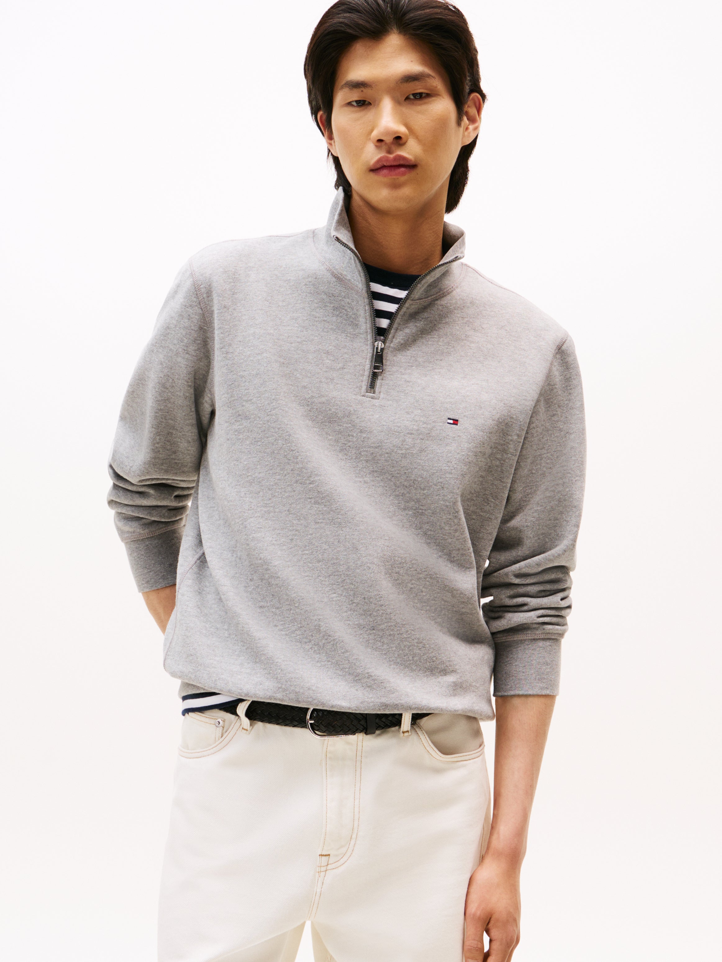 Tommy Hilfiger Essential Quarter-Zip Knit 37331