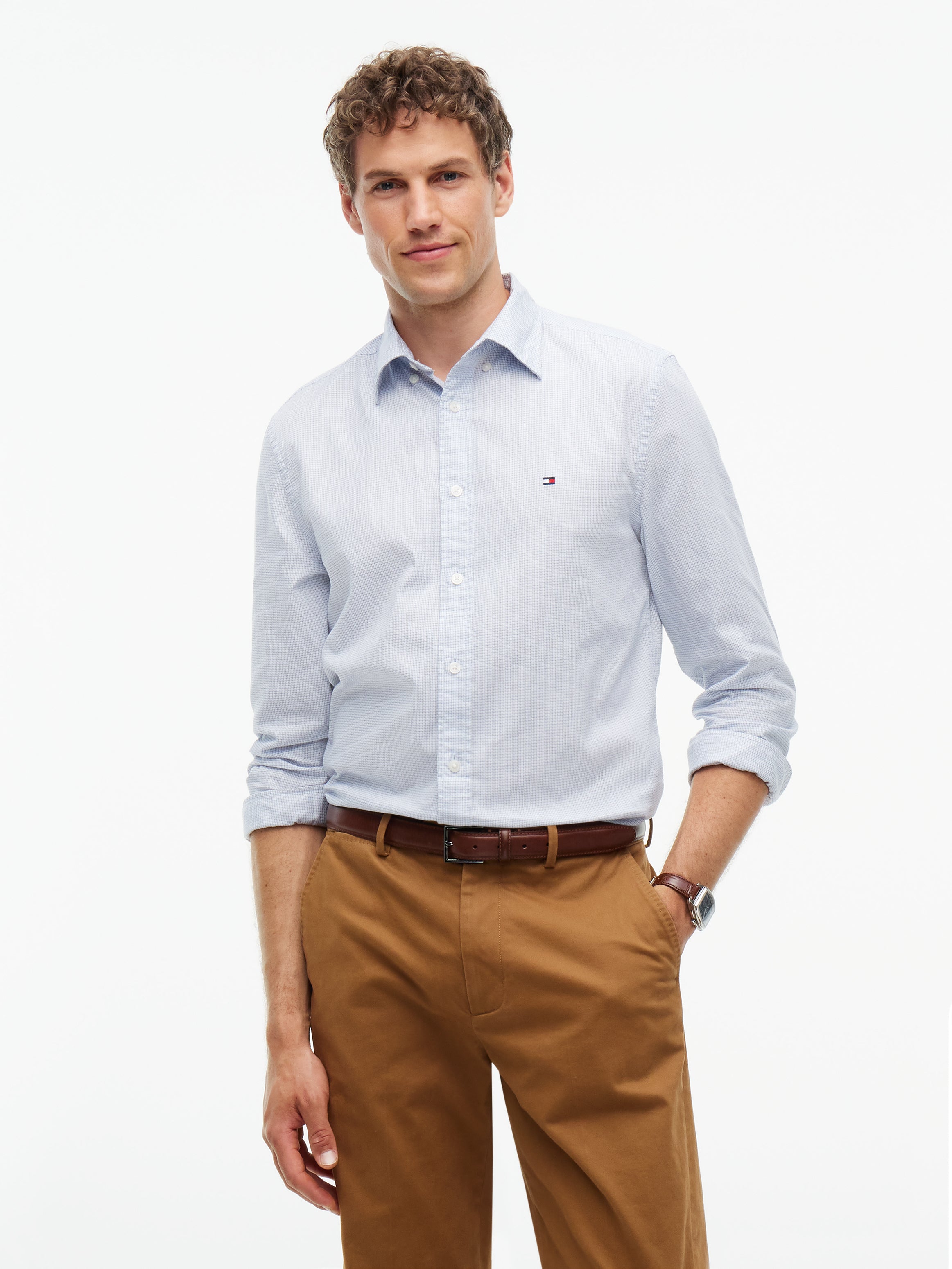 Tommy Hilfiger Dobby Structure Shirt 44600