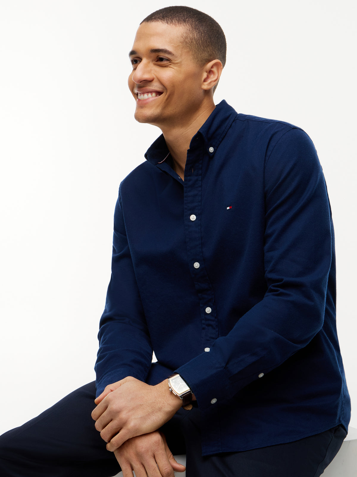 Tommy Hilfiger Flex Fit Flannel Shirt 40469