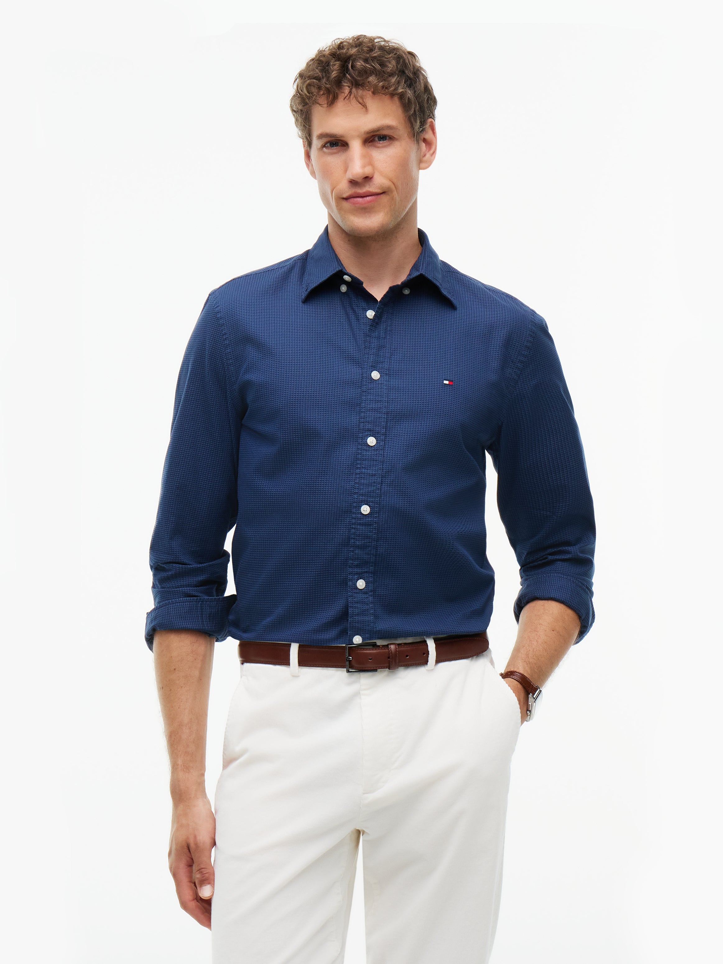 Tommy Hilfiger Dobby Structure Shirt 44600