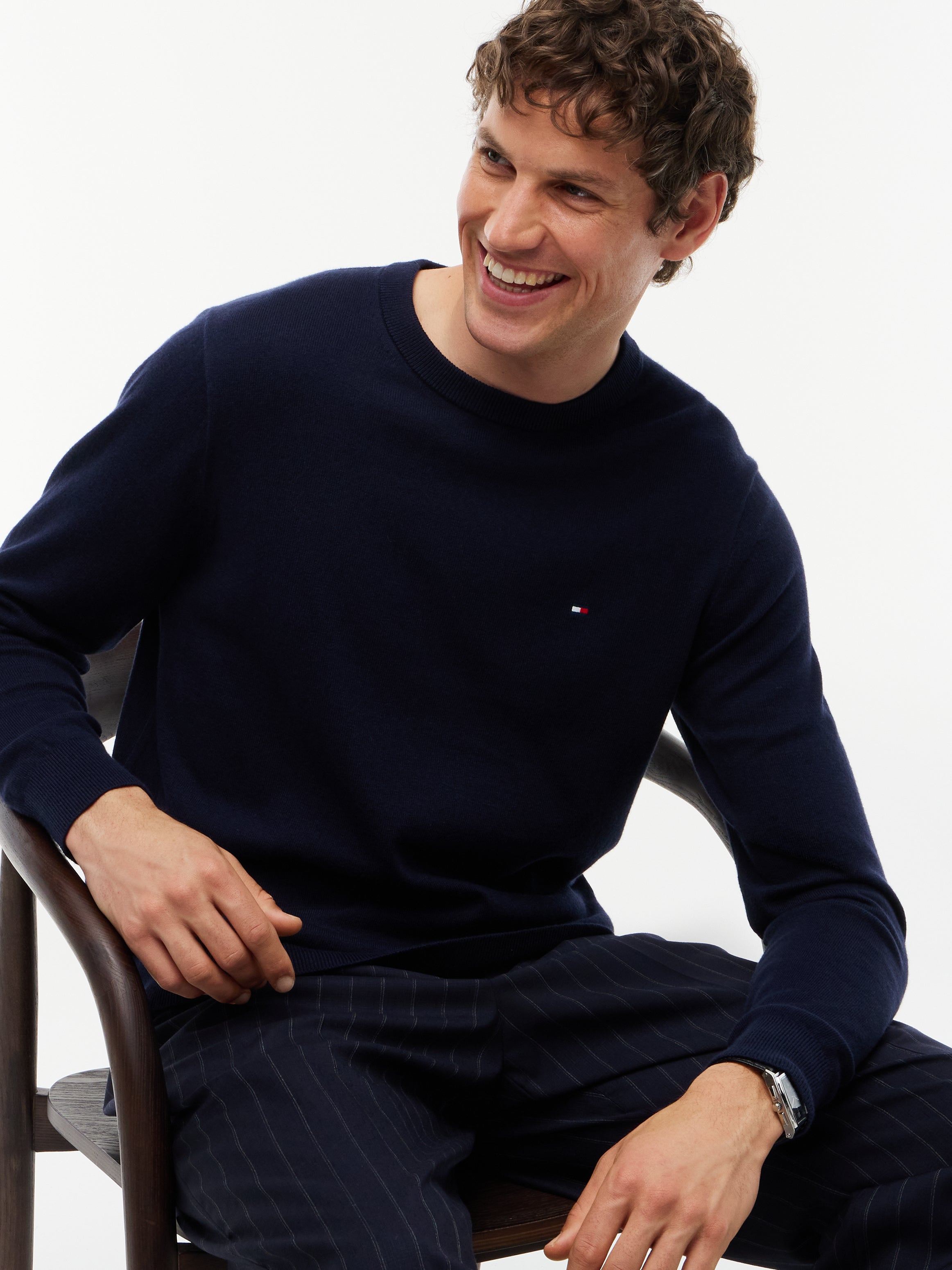 Tommy Hilfiger Cashmere Crewneck Knit 28046