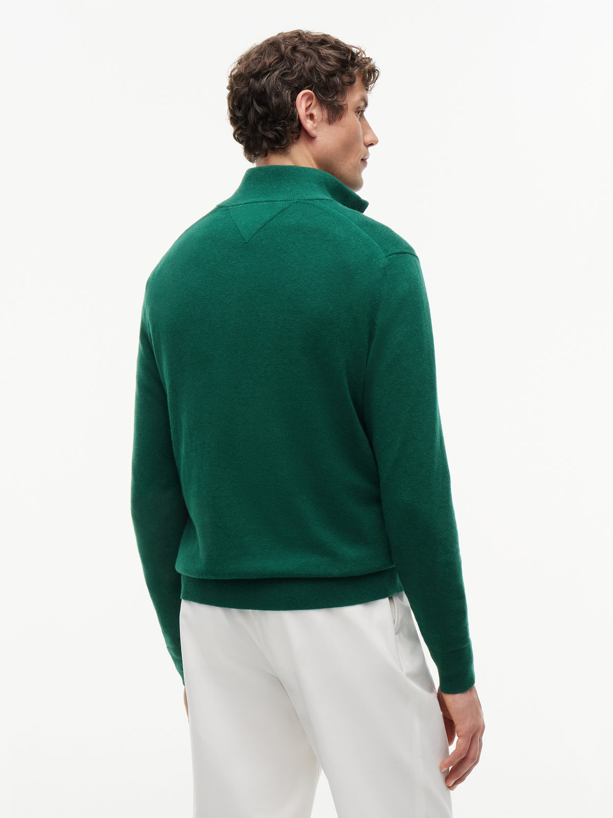 Tommy Hilfiger Cashmere Quarter-Zip Knit 28049
