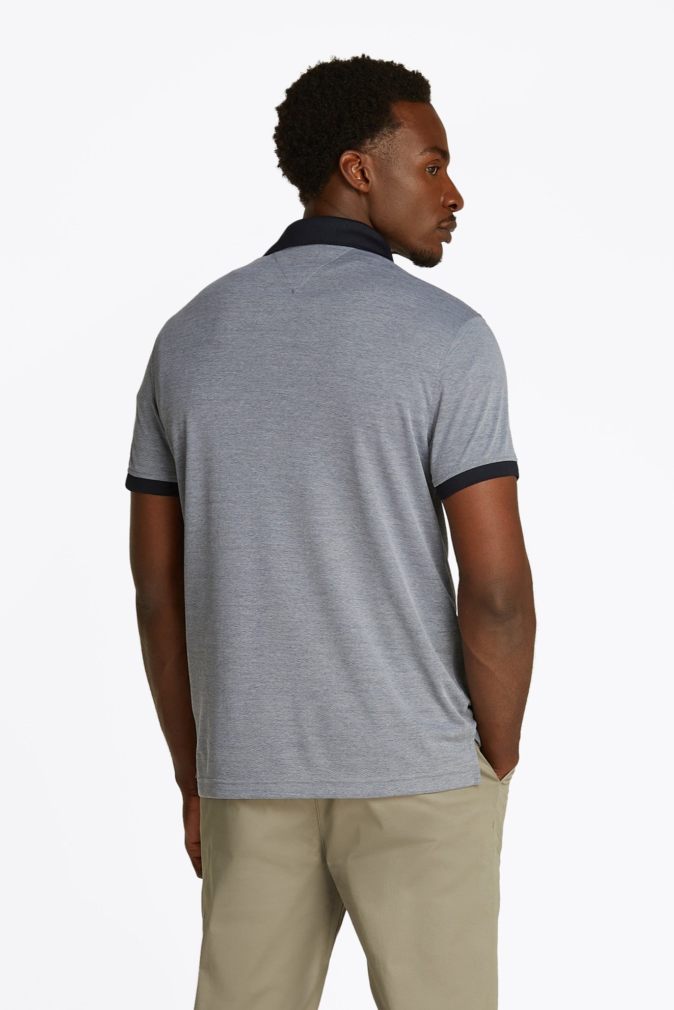 Tommy Hilfiger Performance Oxford Zip Polo Shirt