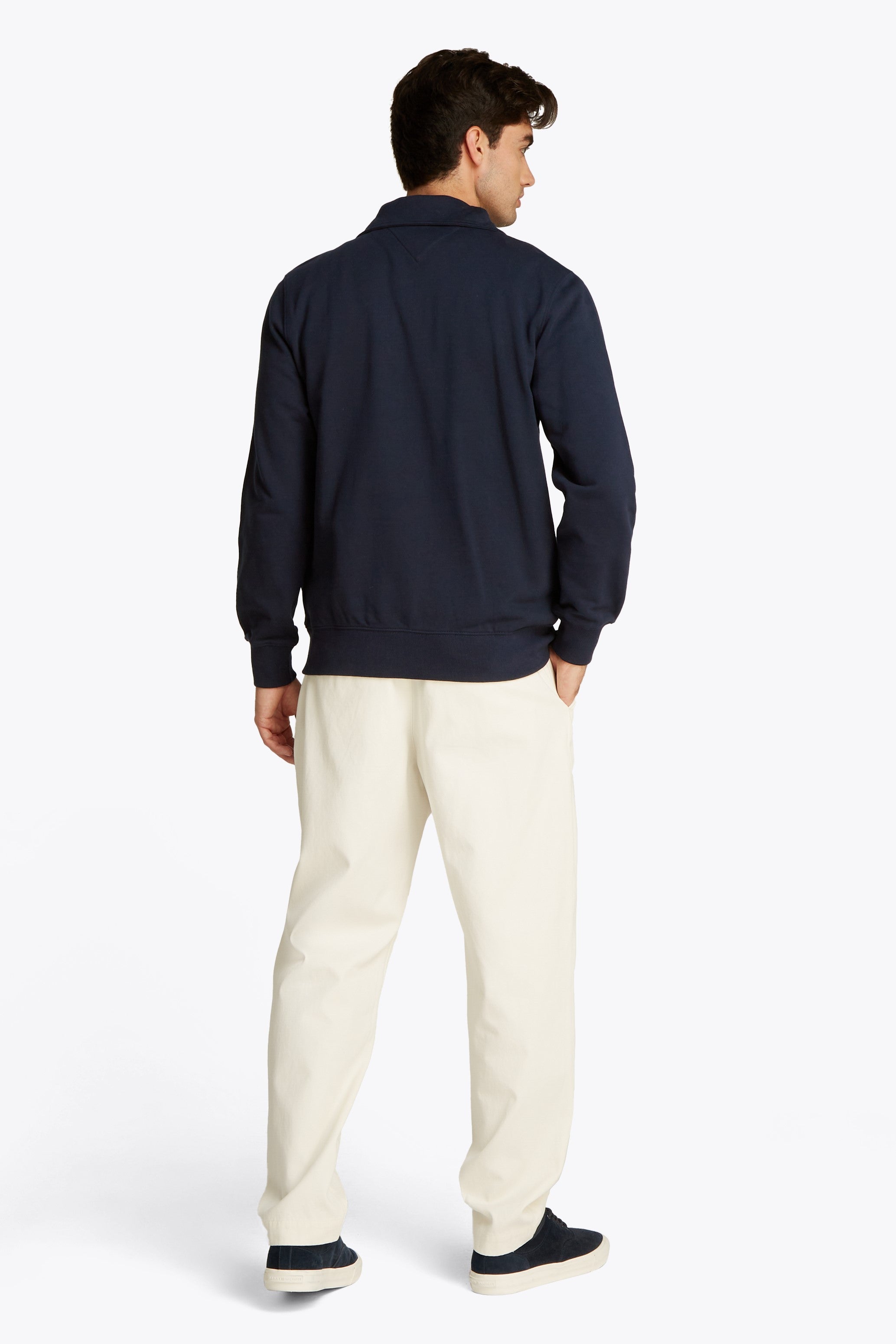 Tommy Hilfiger Essential Terry Cotton 1/4 Zip Sweatshirt