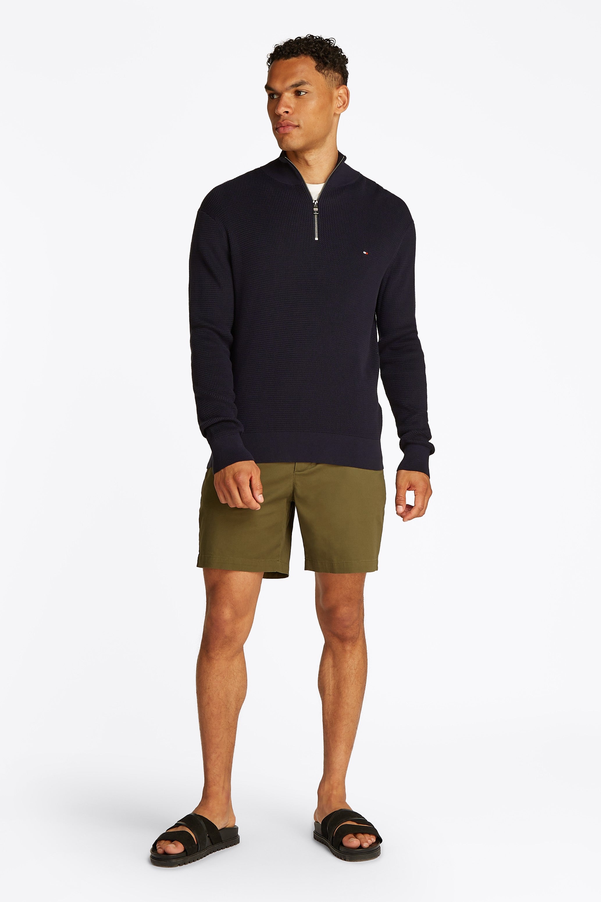 Tommy Hilfiger Racking Structure Half Zip