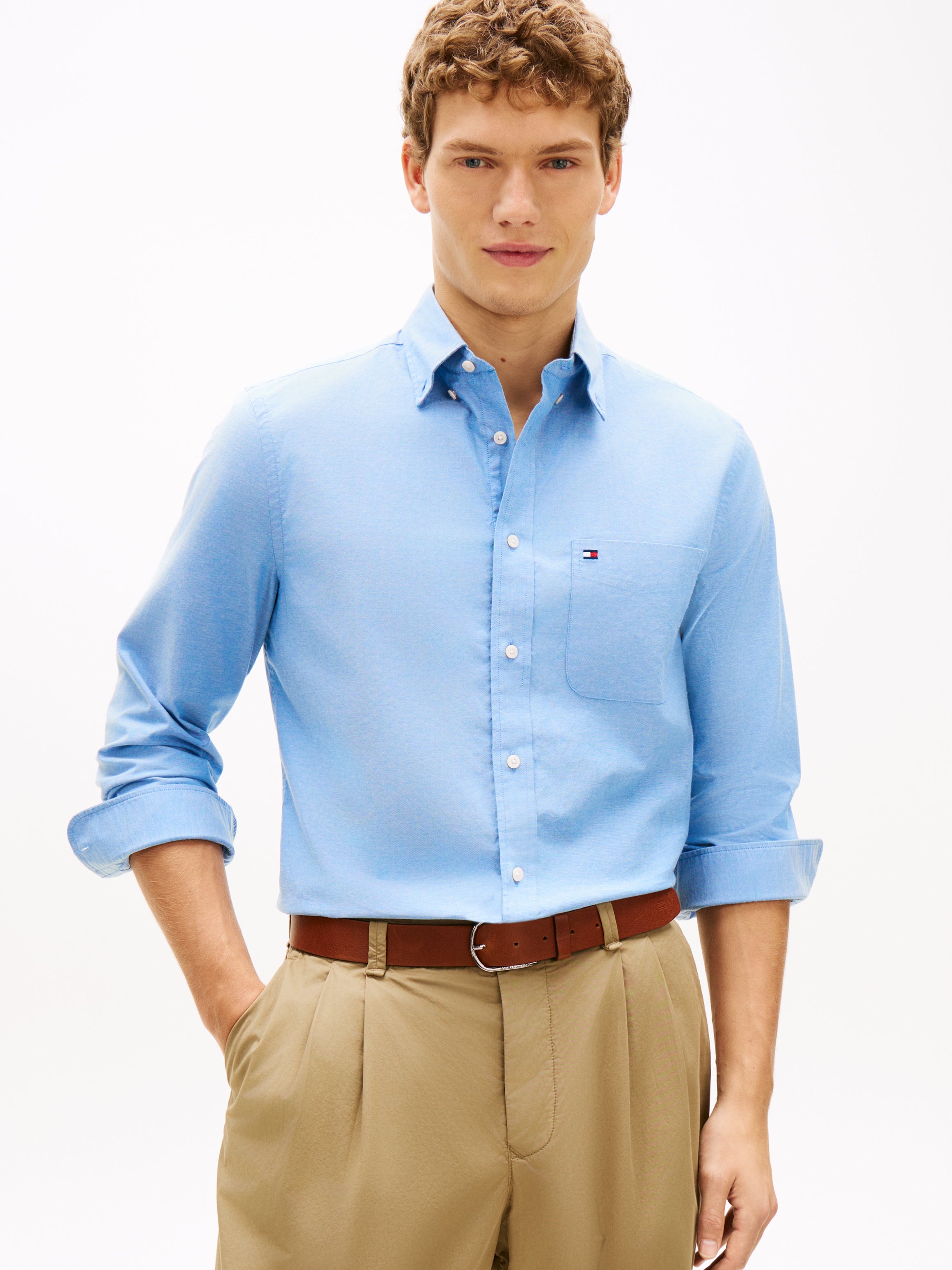 Tommy Hilfiger Slim Fit Light Oxford Shirt 42287