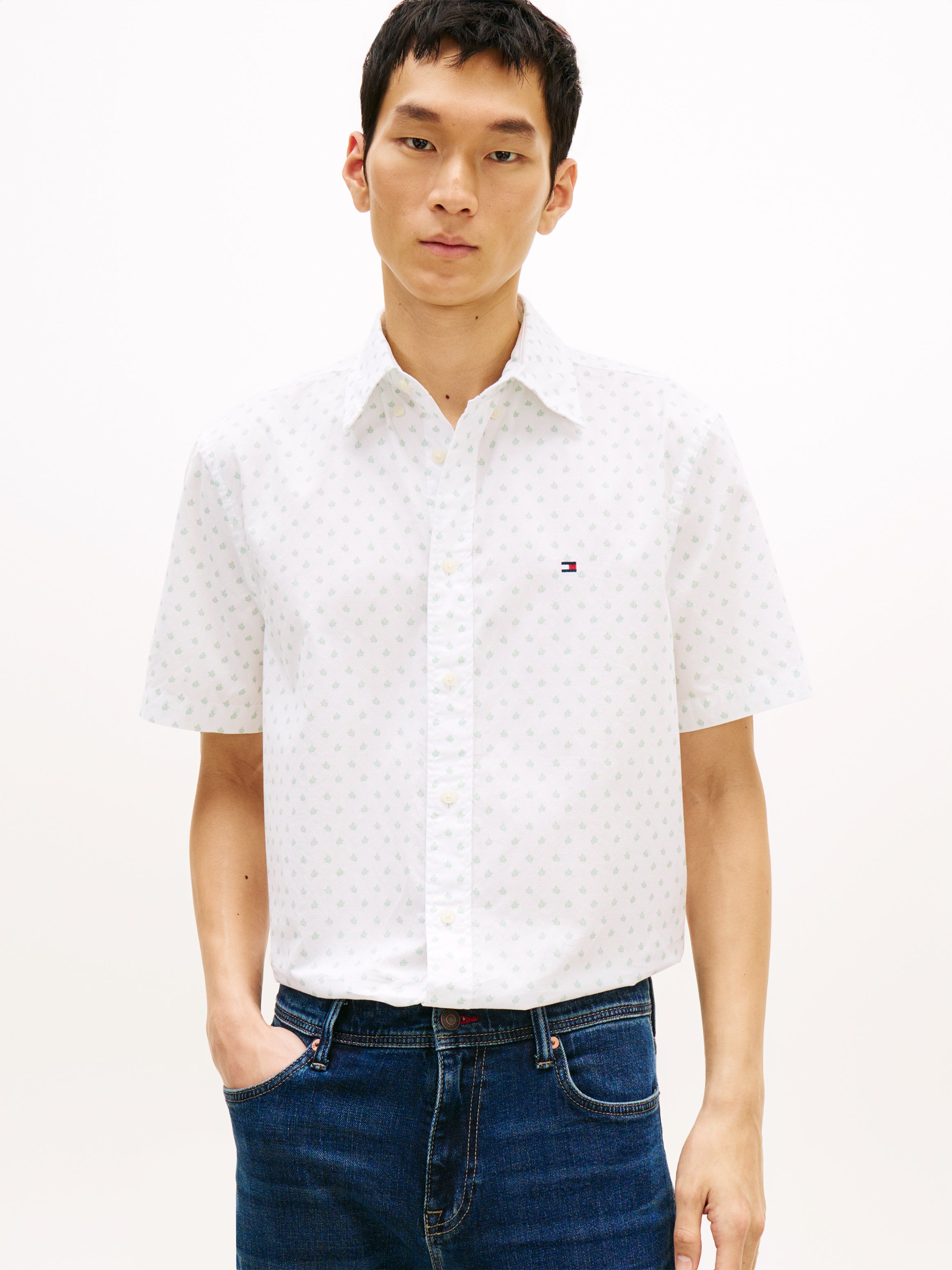 Tommy Hilfiger Flex Print Short Sleeve Shirt 43140