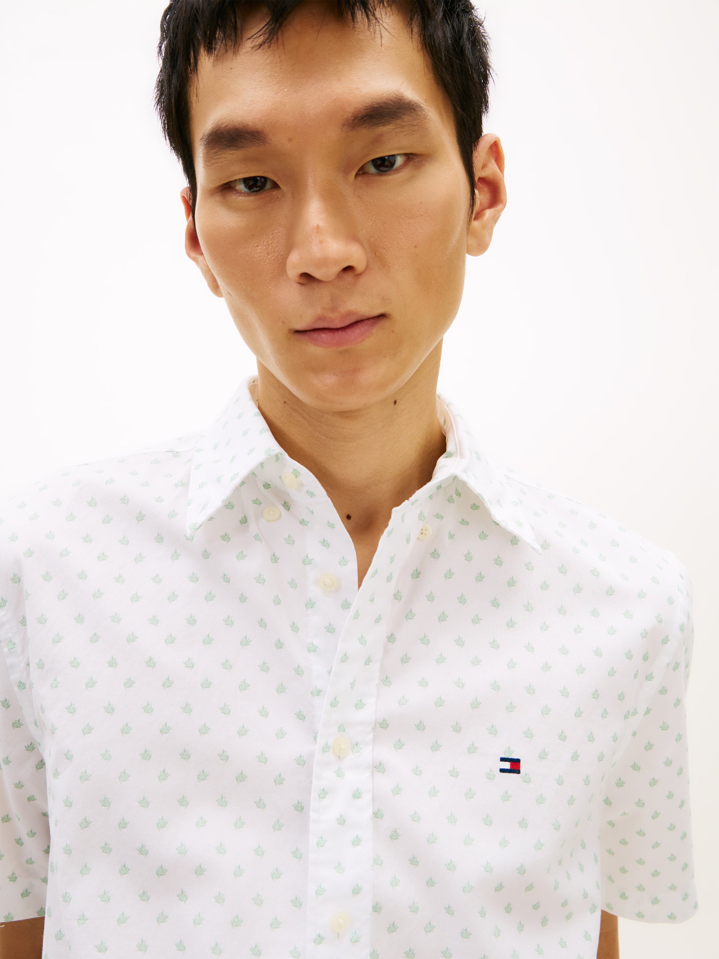 Tommy Hilfiger Flex Print Short Sleeve Shirt 43140