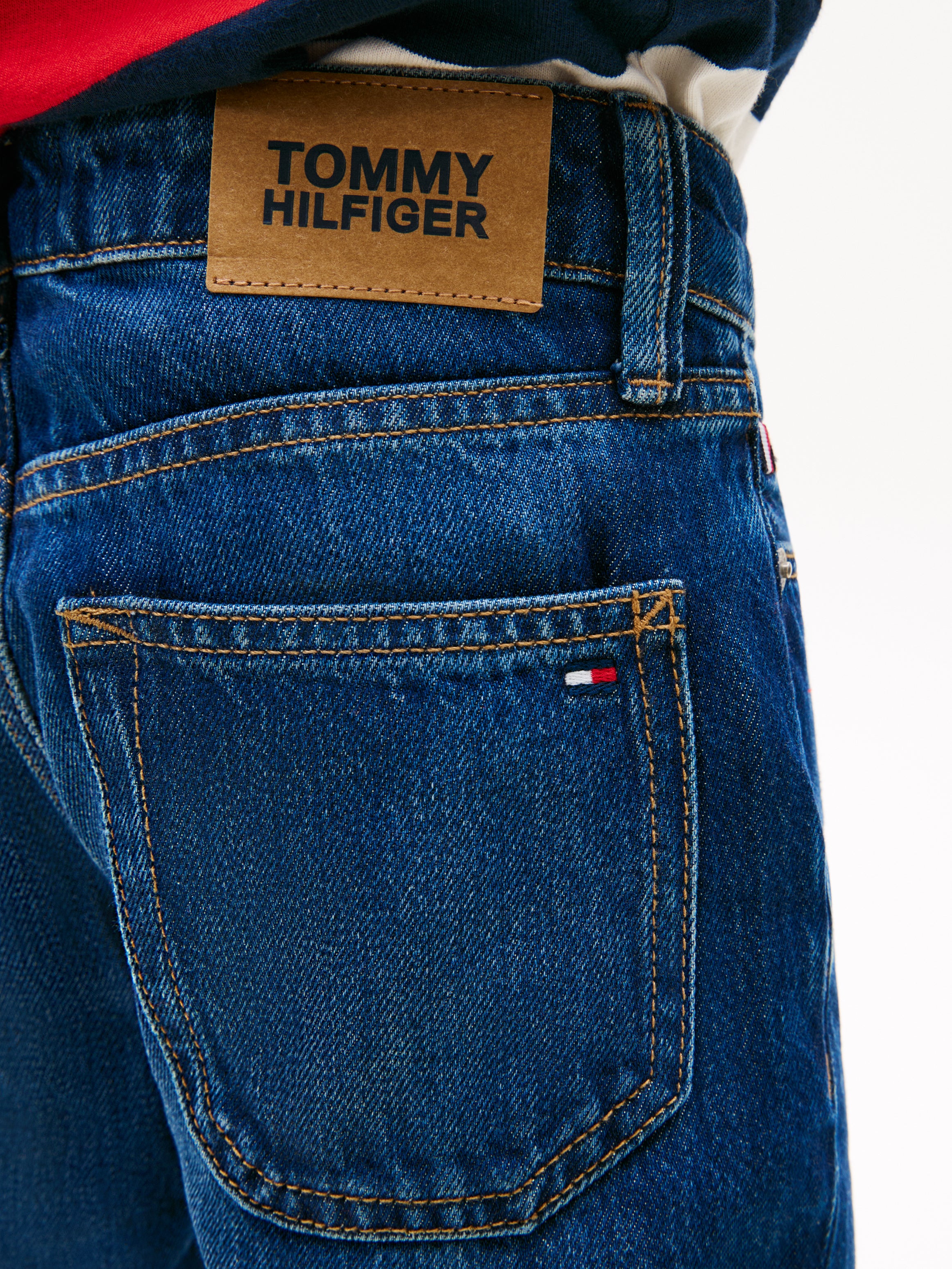 Tommy Hilfiger Kids Straight Fit Denim