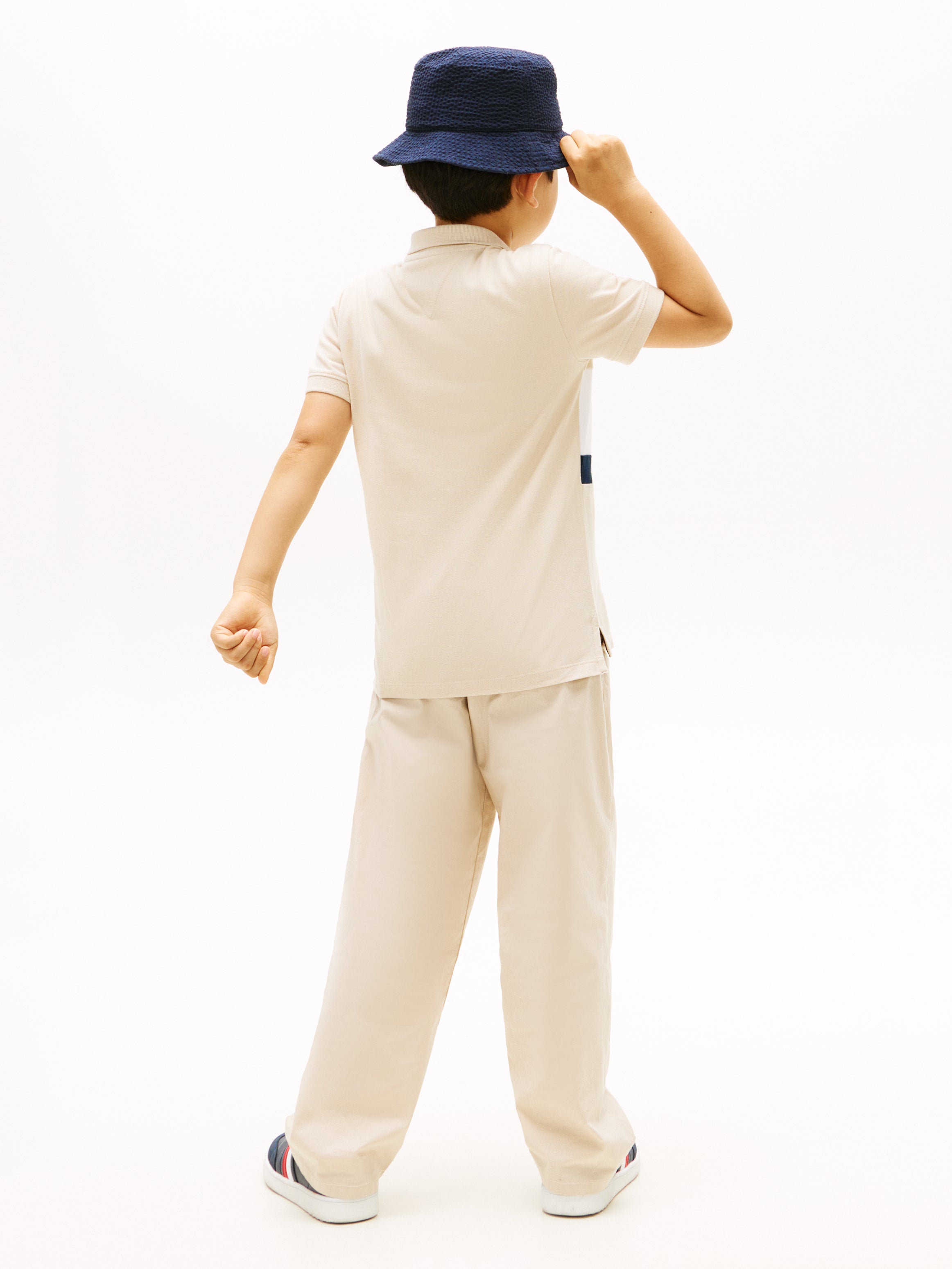 Tommy Hilfiger Kids Colourblock Polo Shirt