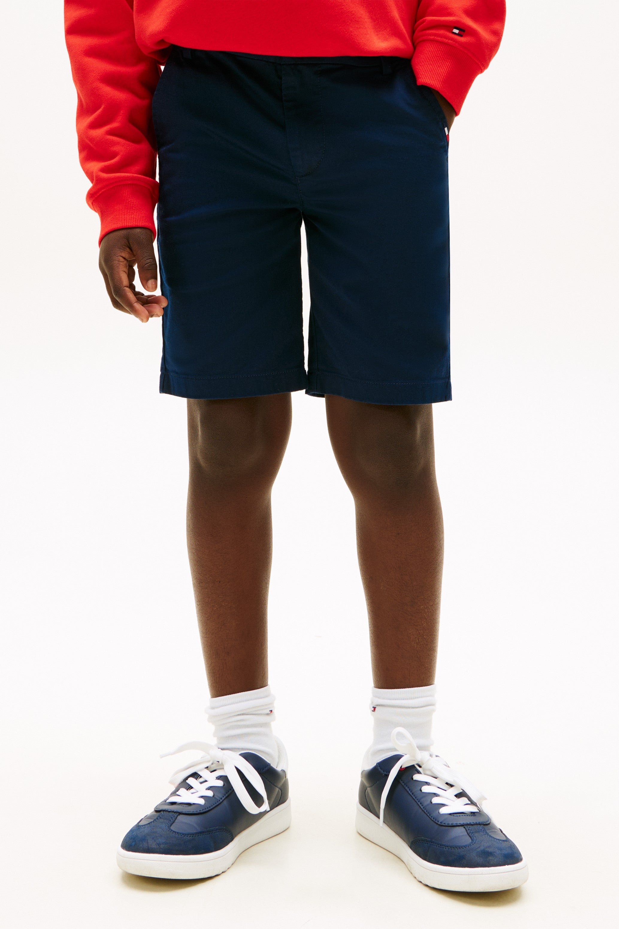 Tommy Hilfiger Kids Cotton Twill Chino Shorts