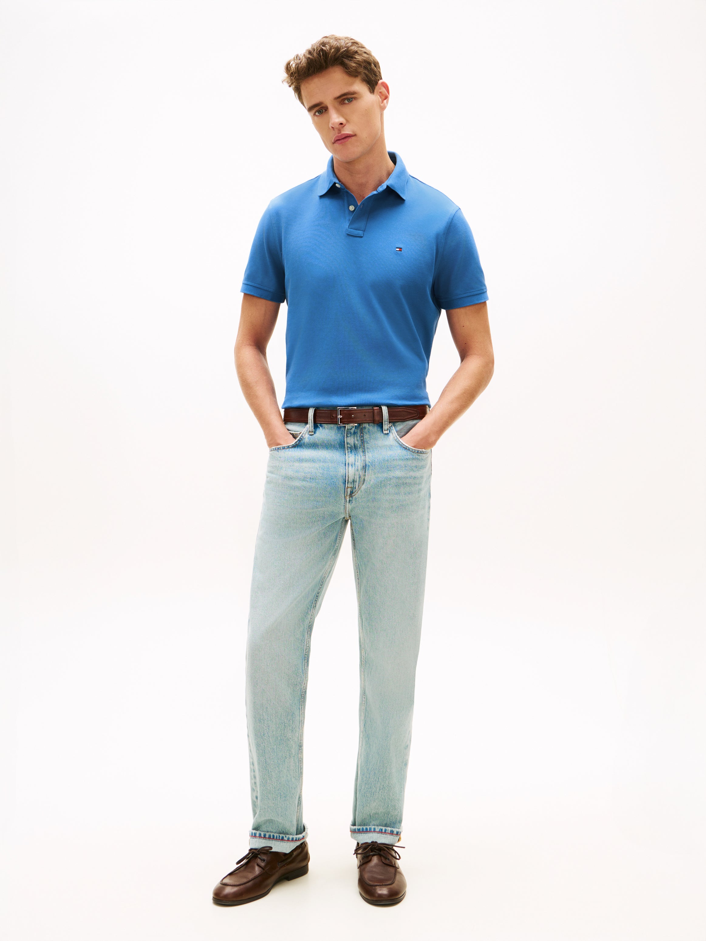 Tommy Hilfiger Regular Fit Pique Polo Shirt 17770