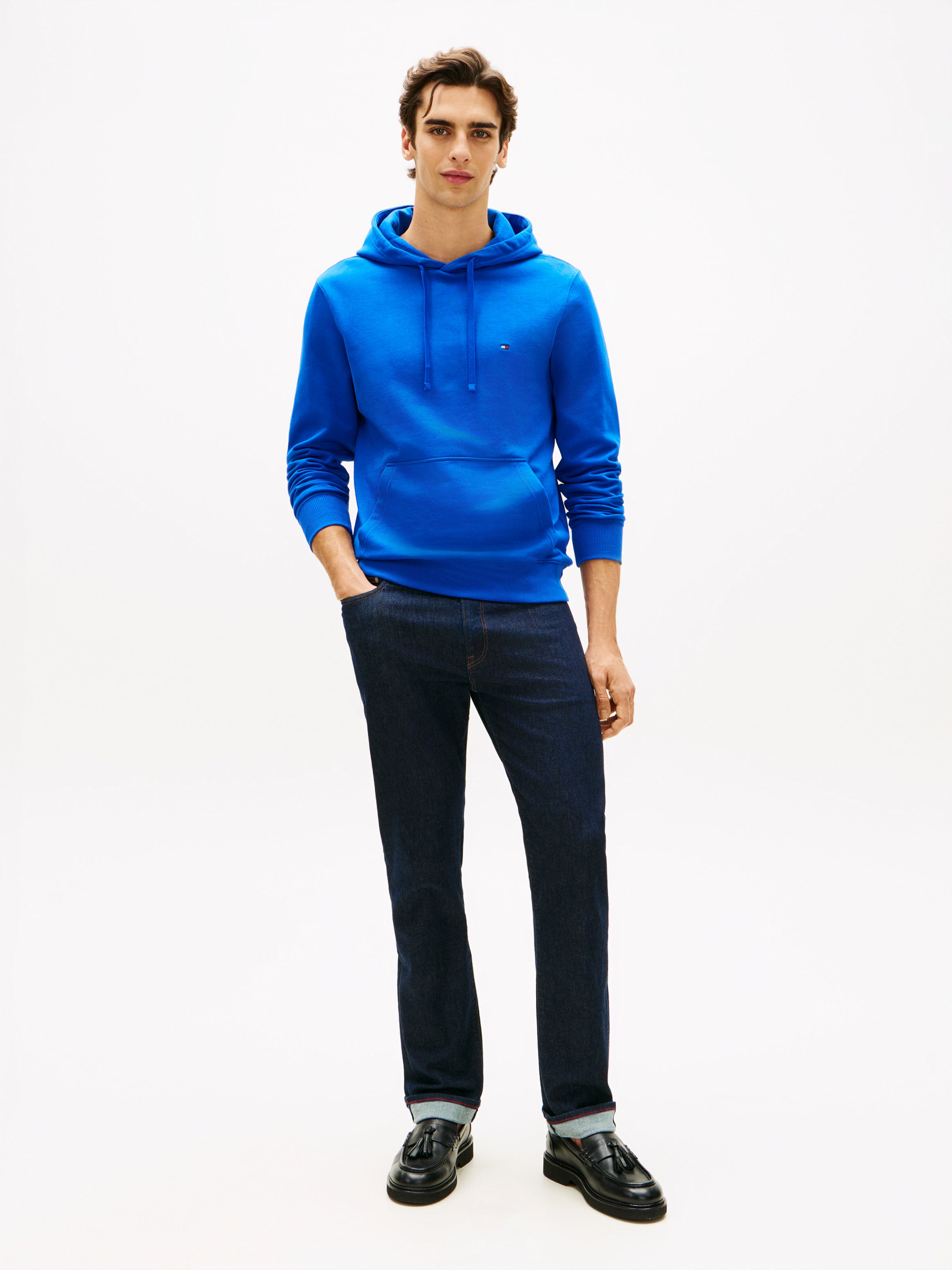 Tommy Hilfiger Terry Drawstring Hoodie 37235