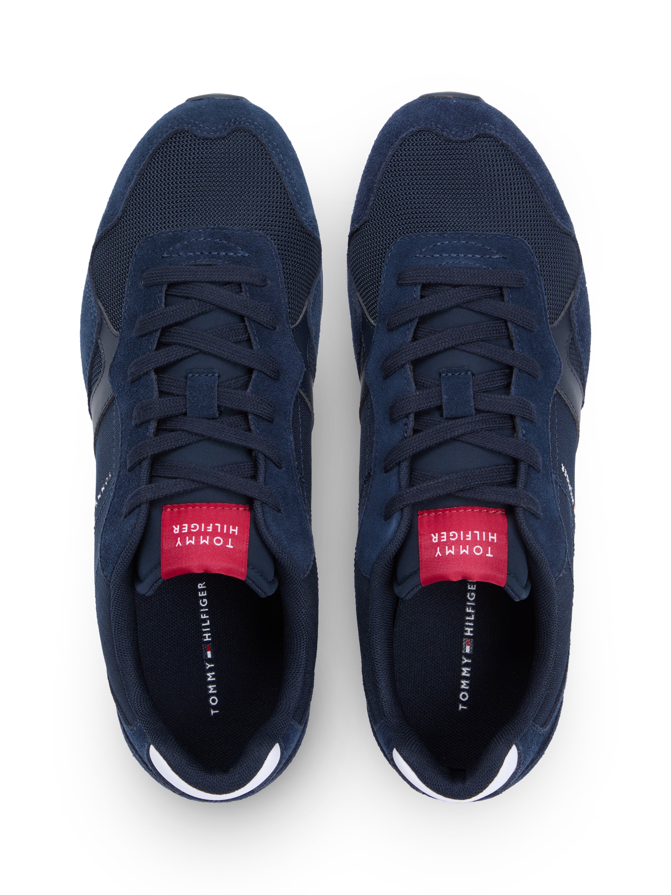 Tommy Hilfiger Mixed Texture Ripstop Trainers 05830