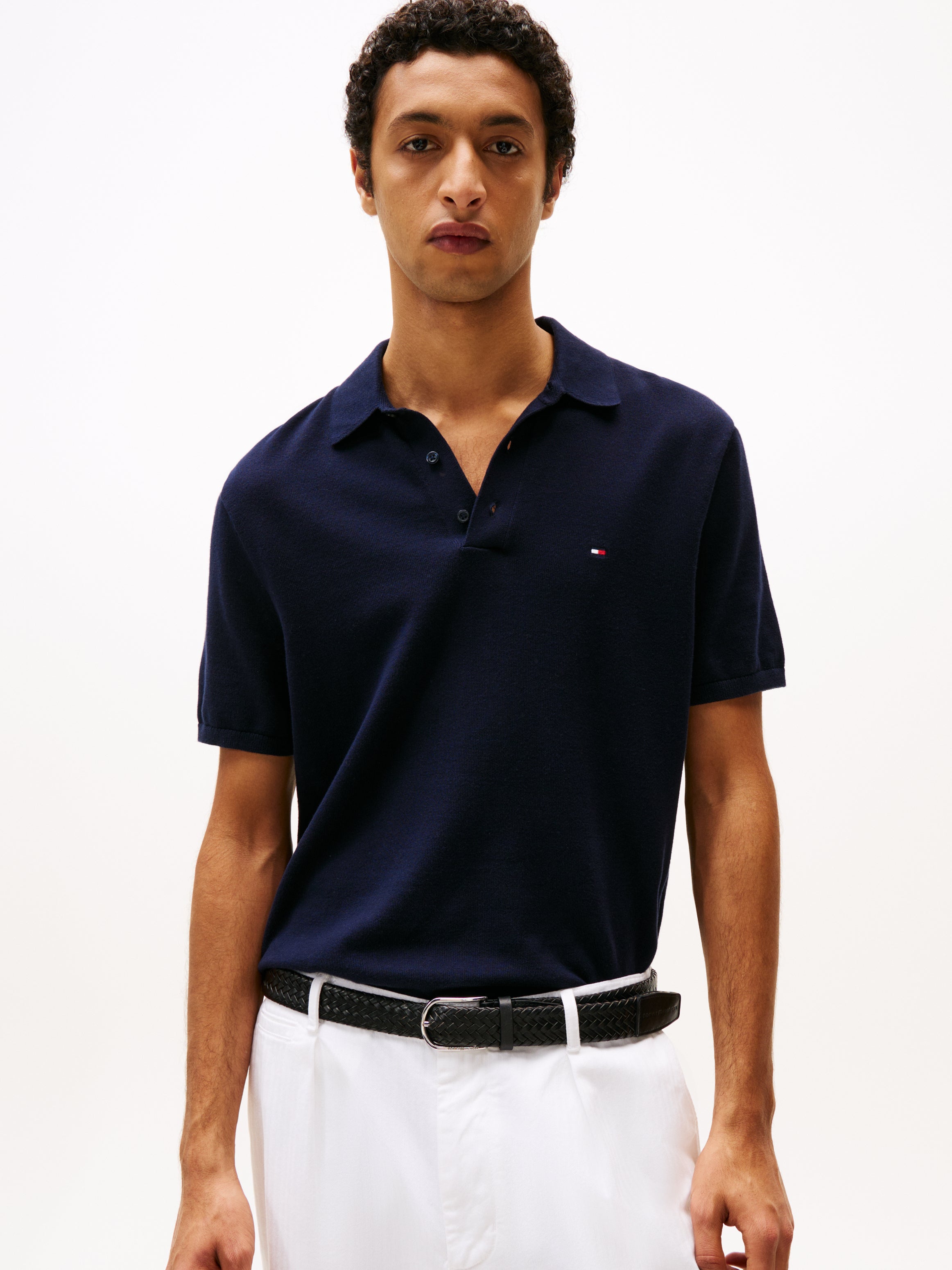 Tommy Hilfiger Regular Fit Knit Polo Shirt 37396