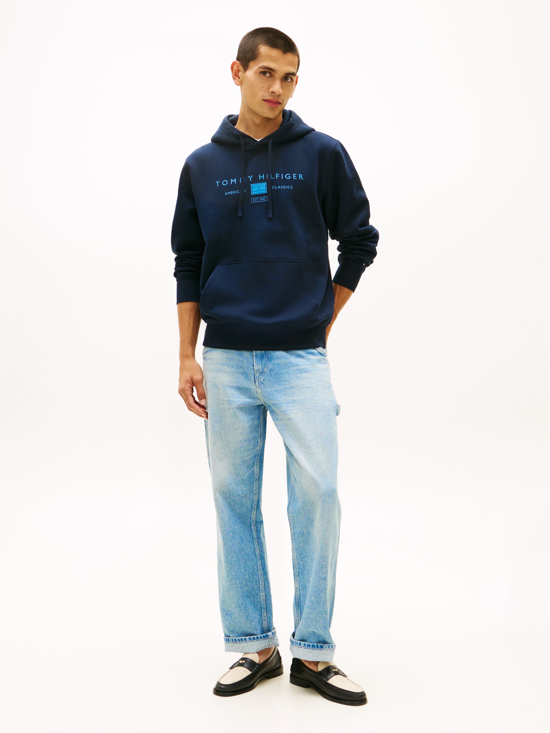 Tommy Hilfiger Brand Love Logo Hoodie 42464