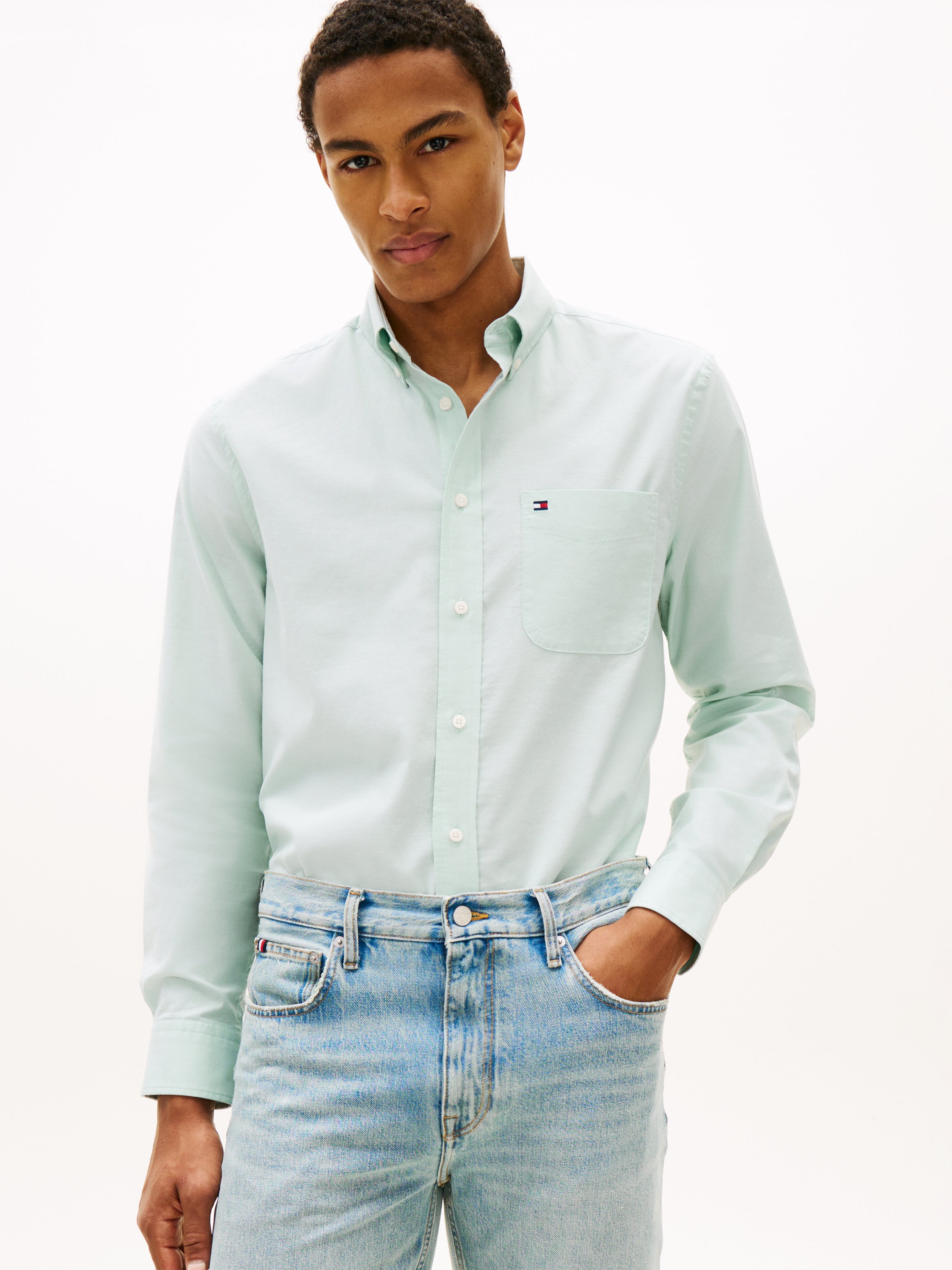 Tommy Hilfiger Slim Fit Light Oxford Shirt 42287