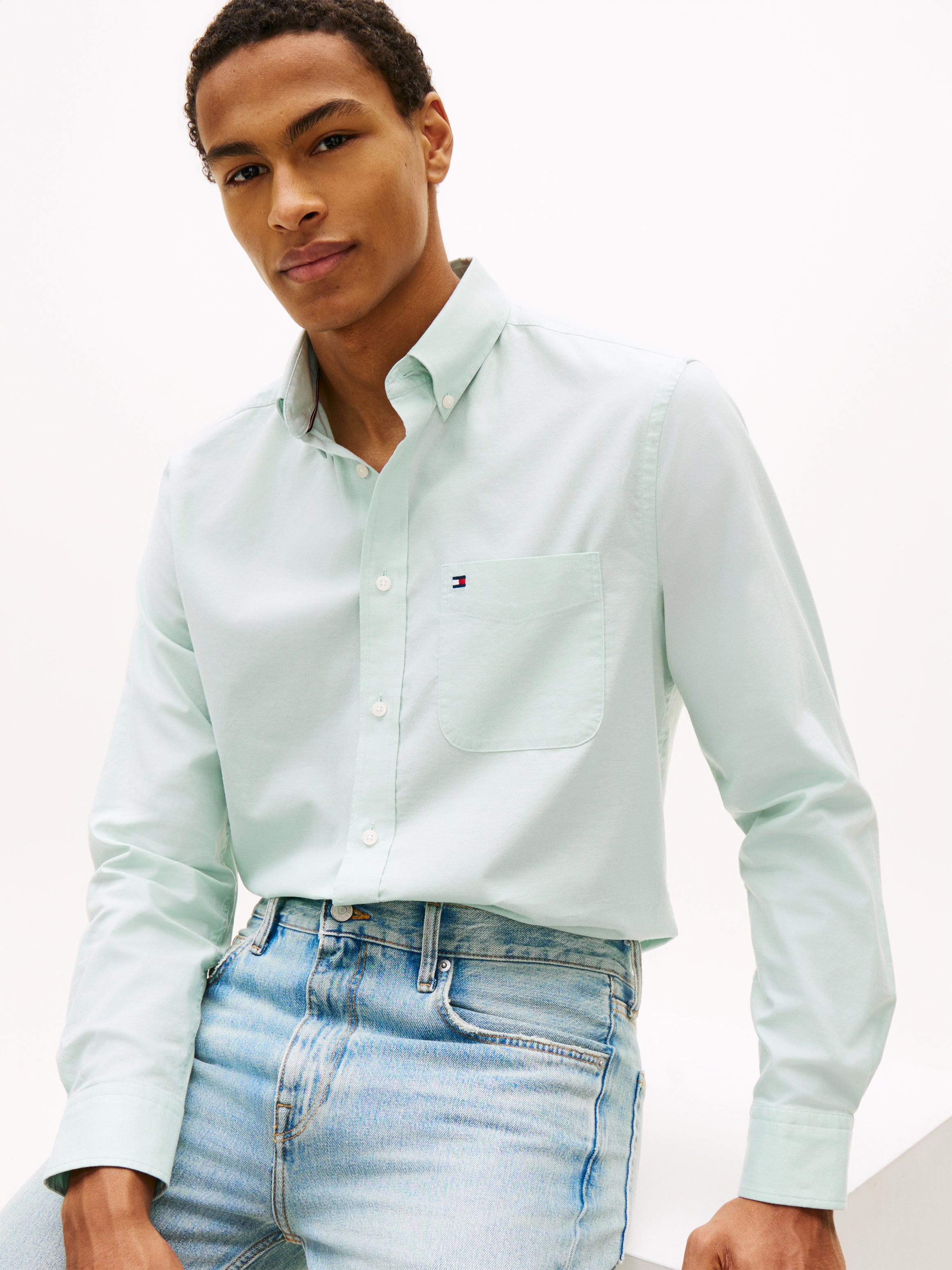 Tommy Hilfiger Slim Fit Light Oxford Shirt 42287