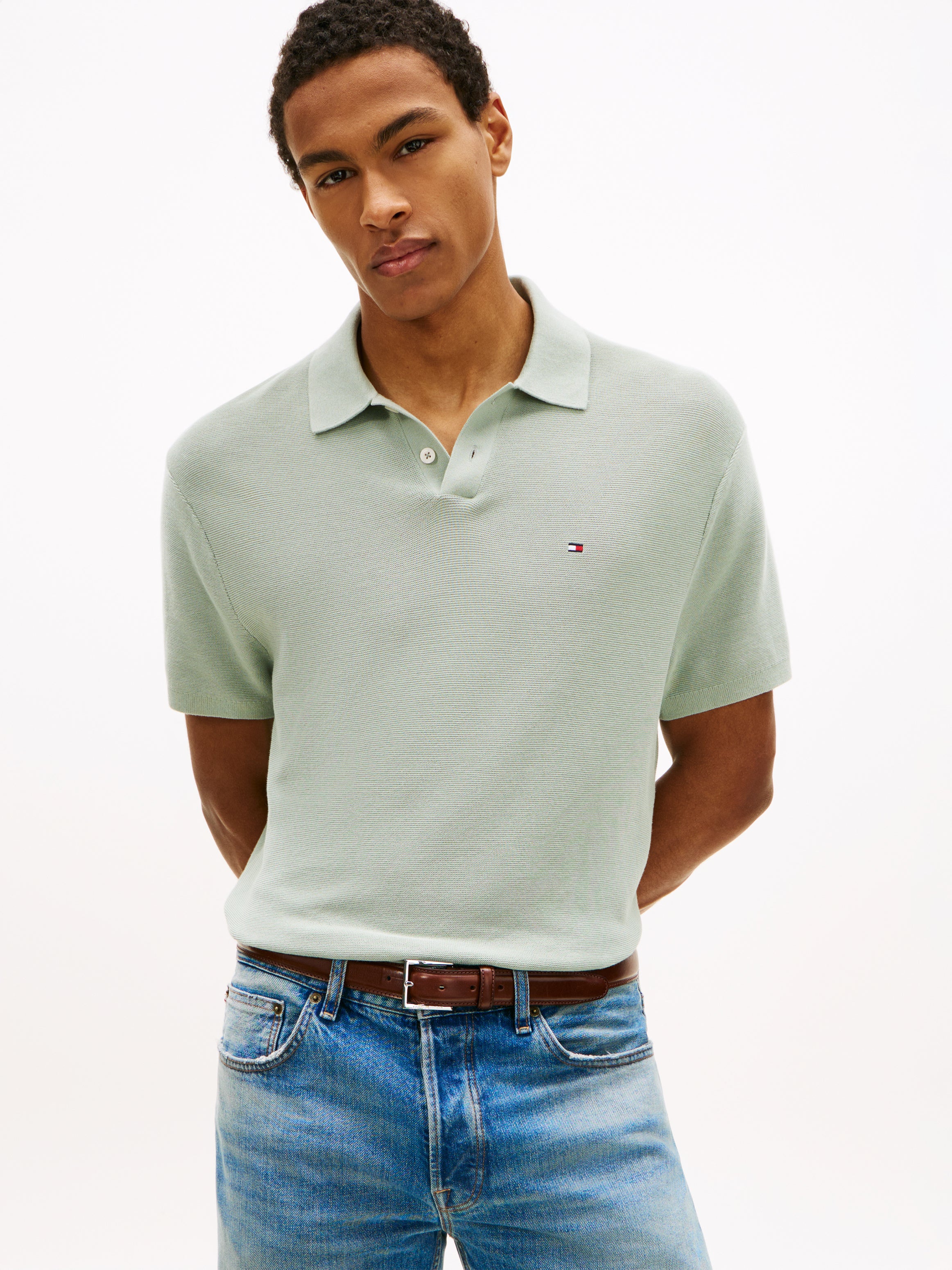 Tommy Hilfiger Structure Polo Shirt 42795