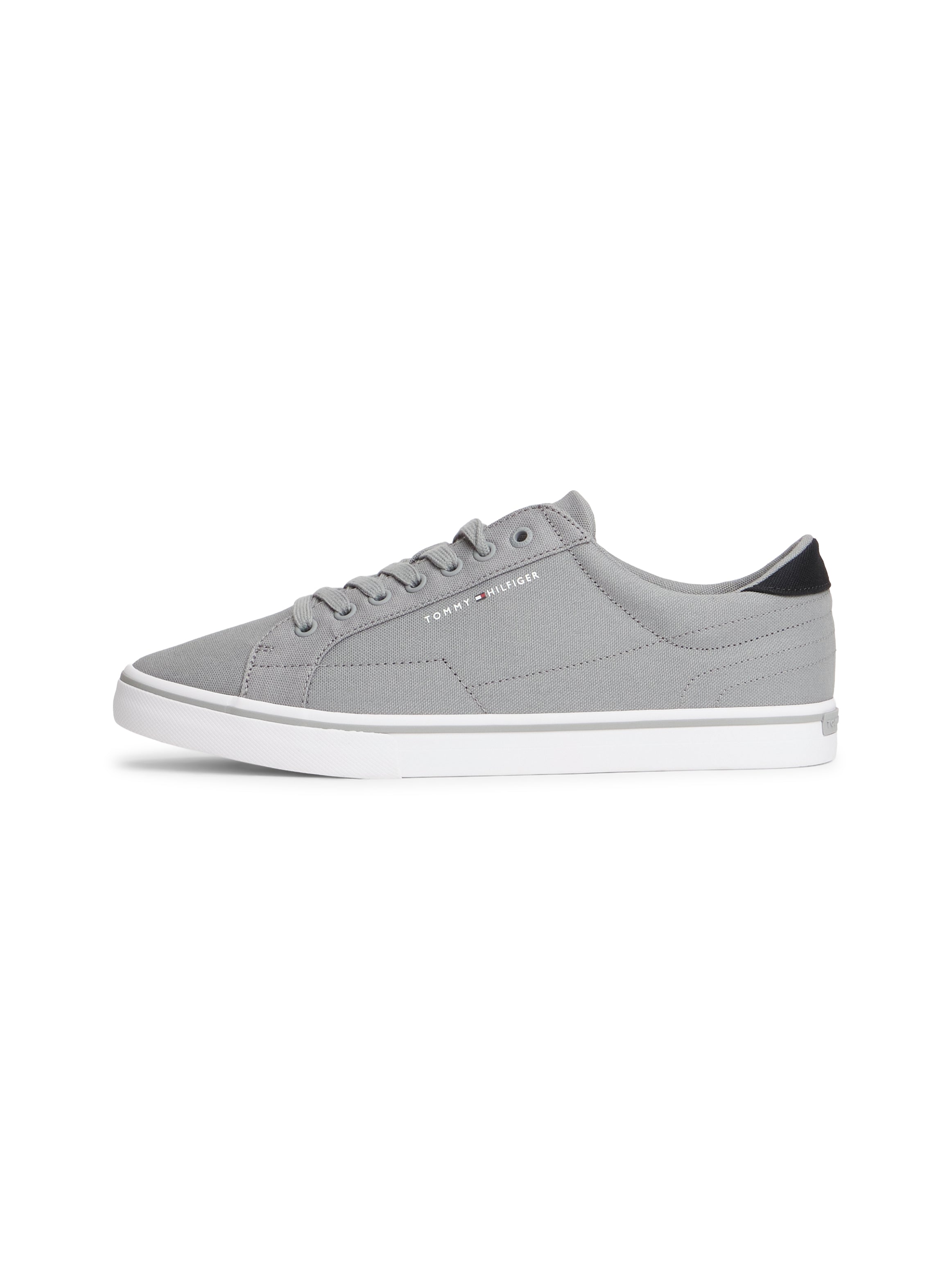 Tommy Hilfiger Canvas Embossed Trainers 05688