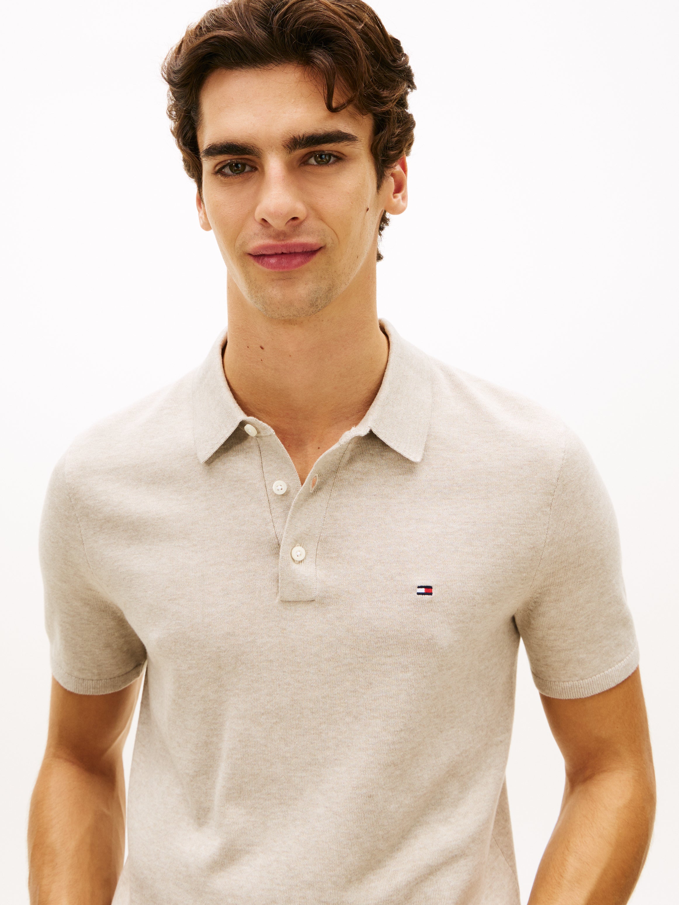 Tommy Hilfiger Regular Fit Knit Polo Shirt 37396