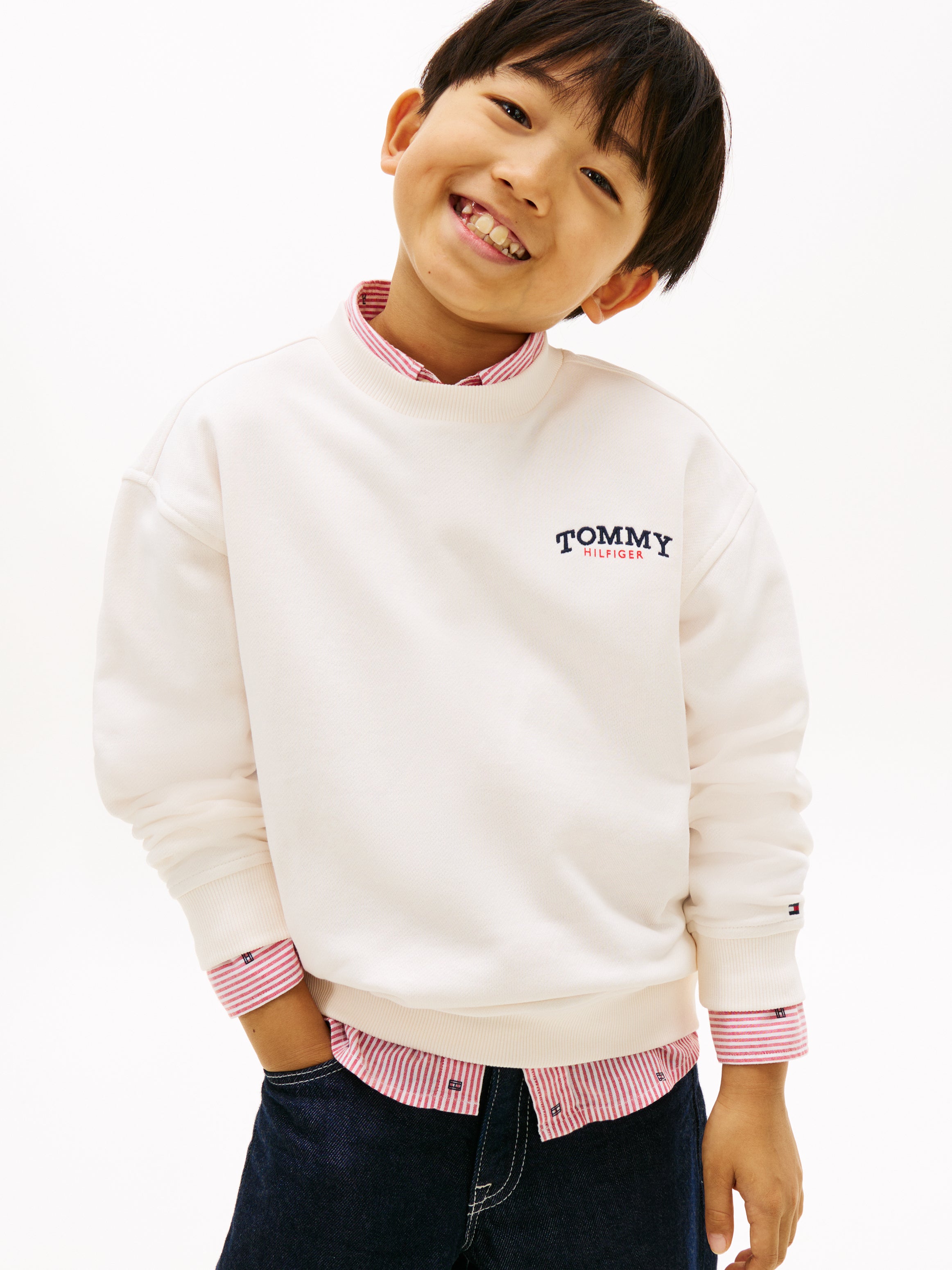 Tommy Hilfiger Kids Graphic Logo Sweatshirt