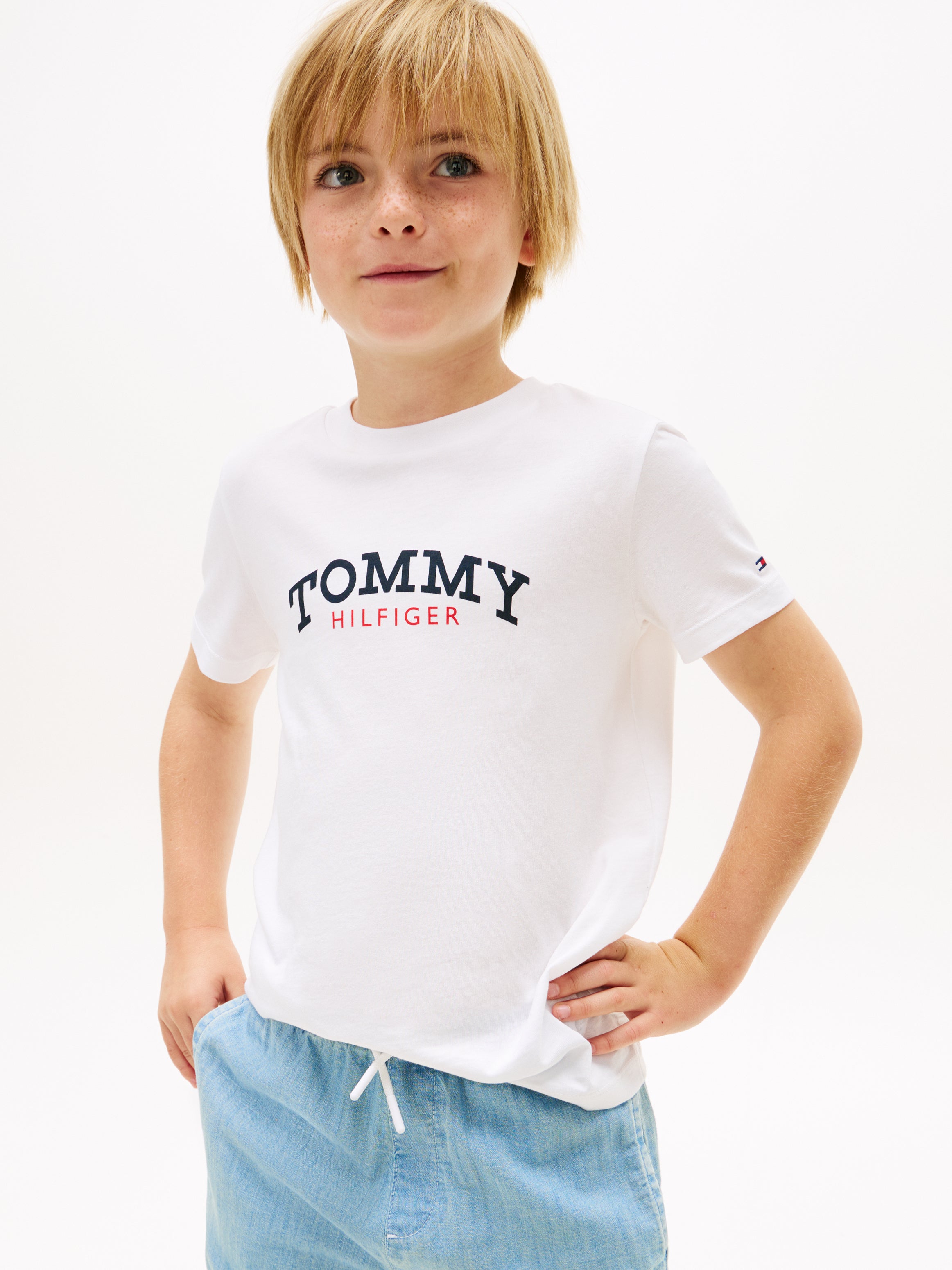 Tommy Hilfiger Kids Mono Graphic Logo T-Shirt