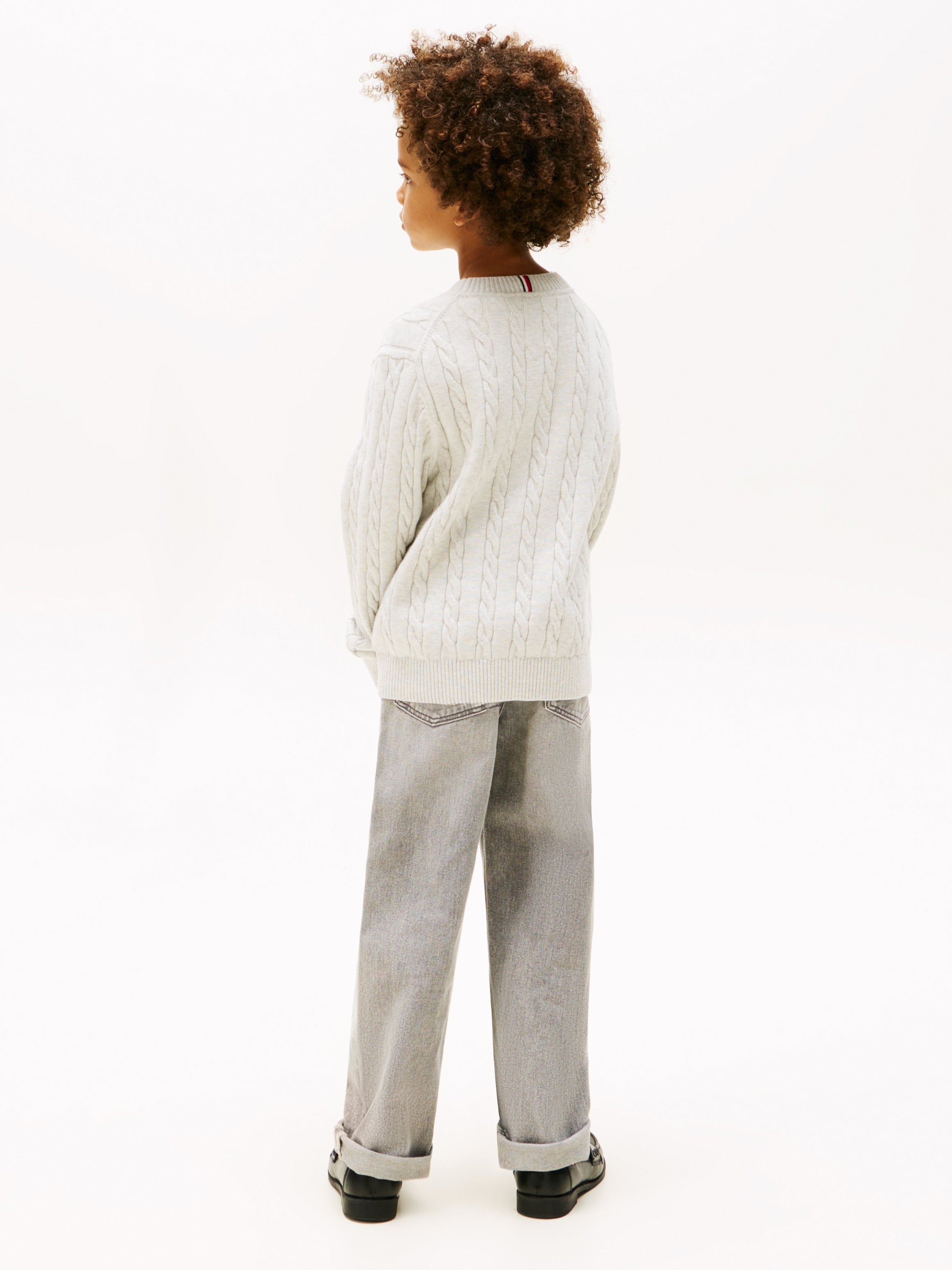 Tommy Hilfiger Kids Cable Knit Jumper