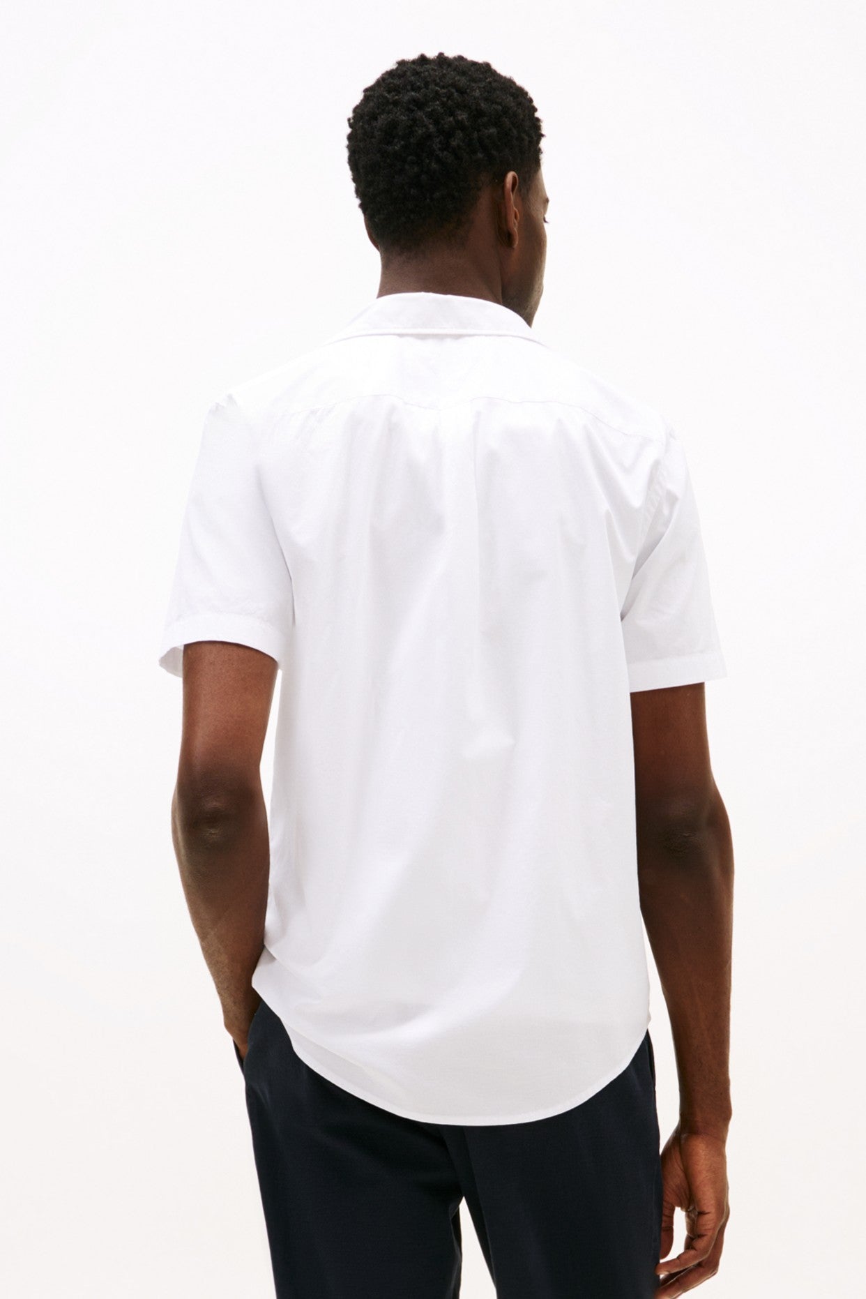Tommy Hilfiger Flex Poplin Short Sleeve Shirt