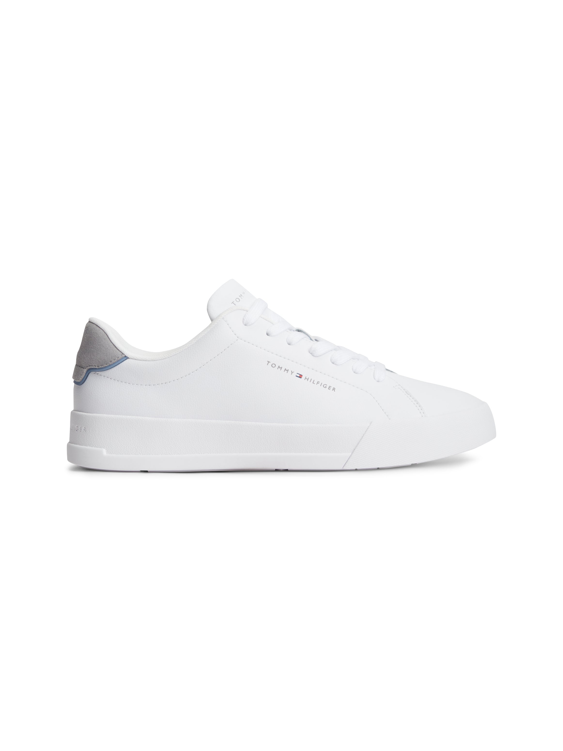 Tommy Hilfiger Leather Court Logo Trainers 05367