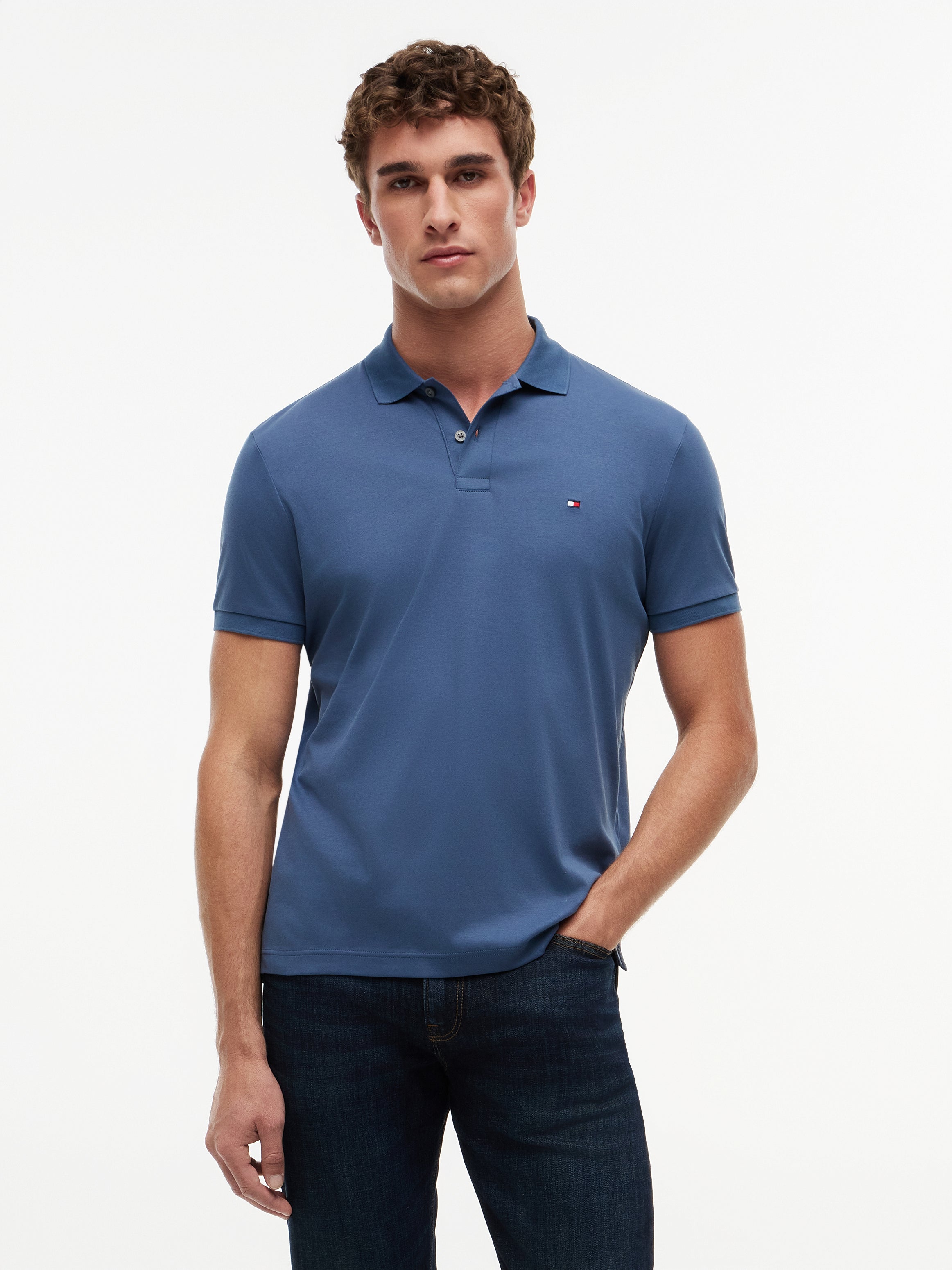 Tommy Hilfiger Liquid Cotton Polo Shirt 39994
