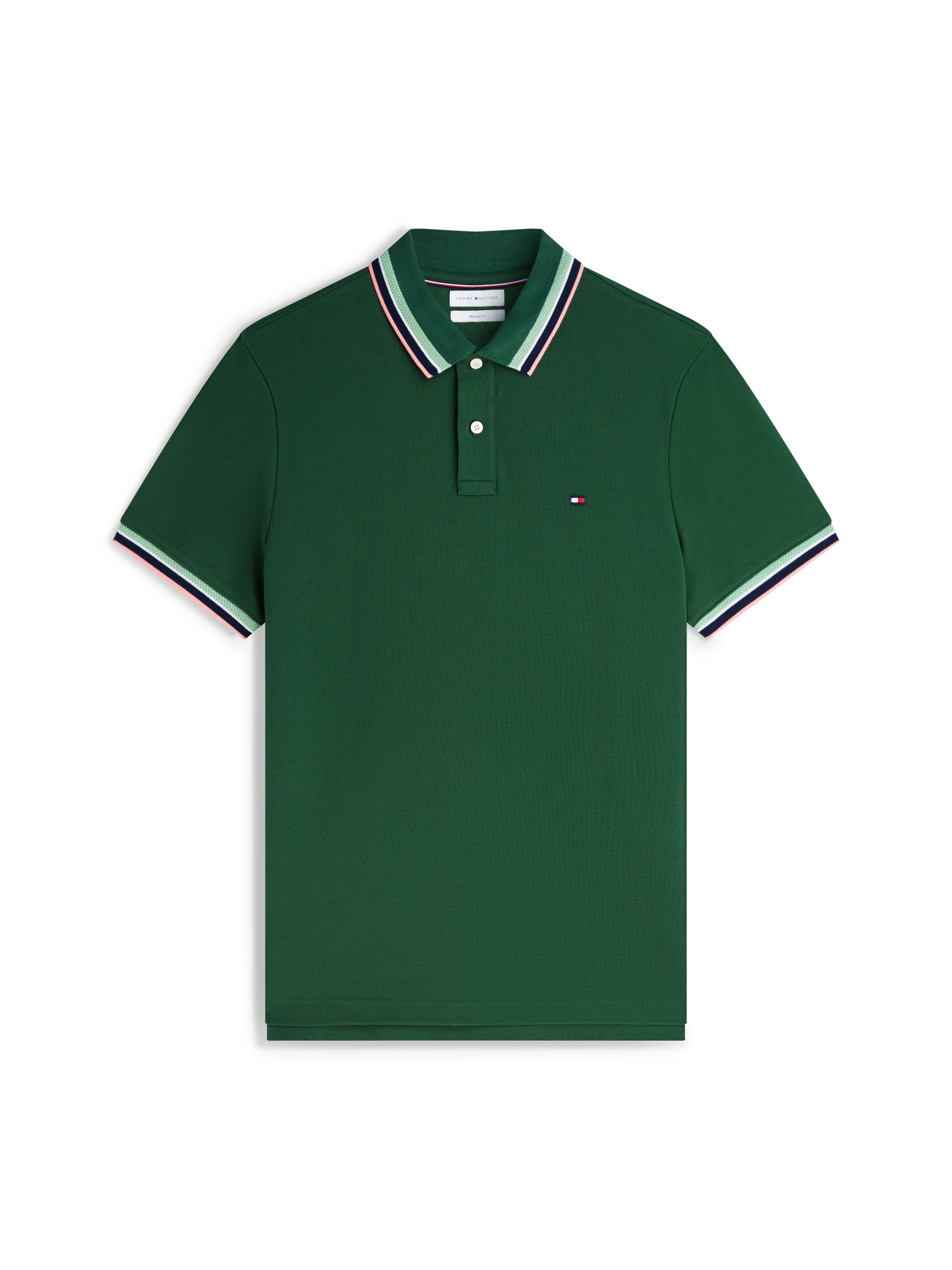 Tommy Hilfiger Contrast Collar Polo Shirt 43267