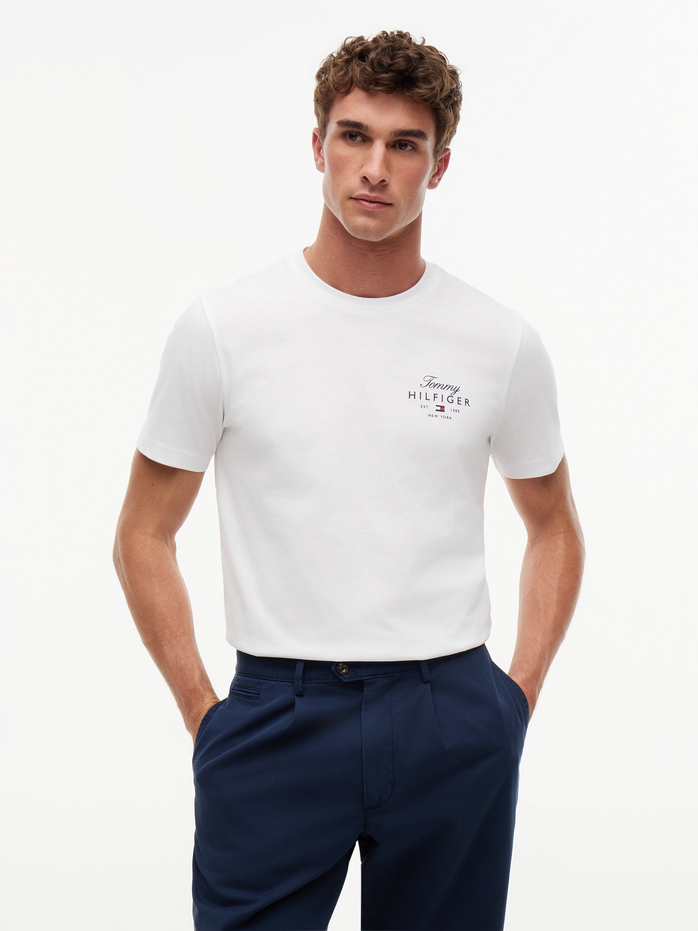 Tommy Hilfiger Script Logo T-Shirt 43224
