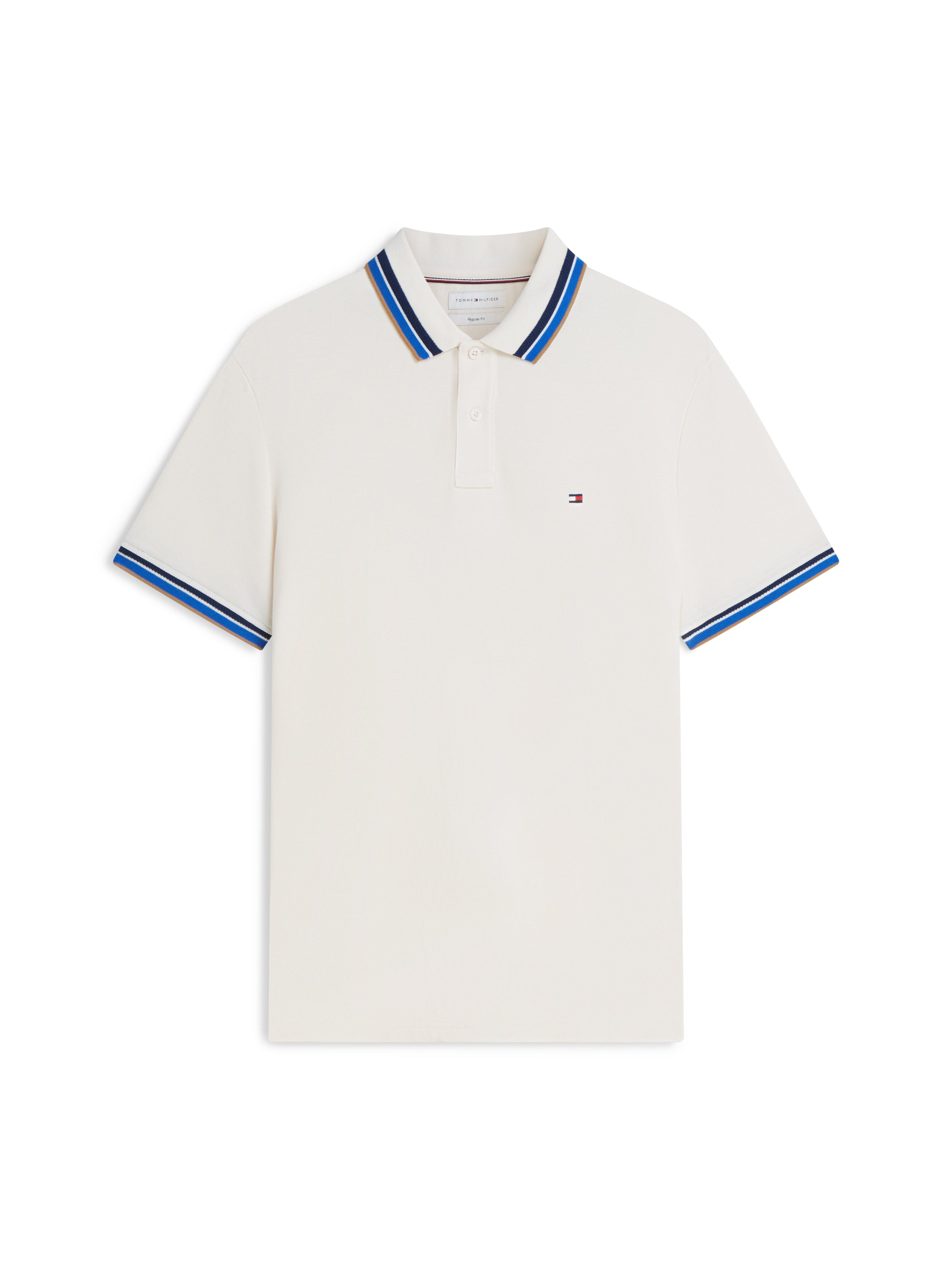 Tommy Hilfiger Contrast Collar Polo Shirt 43267