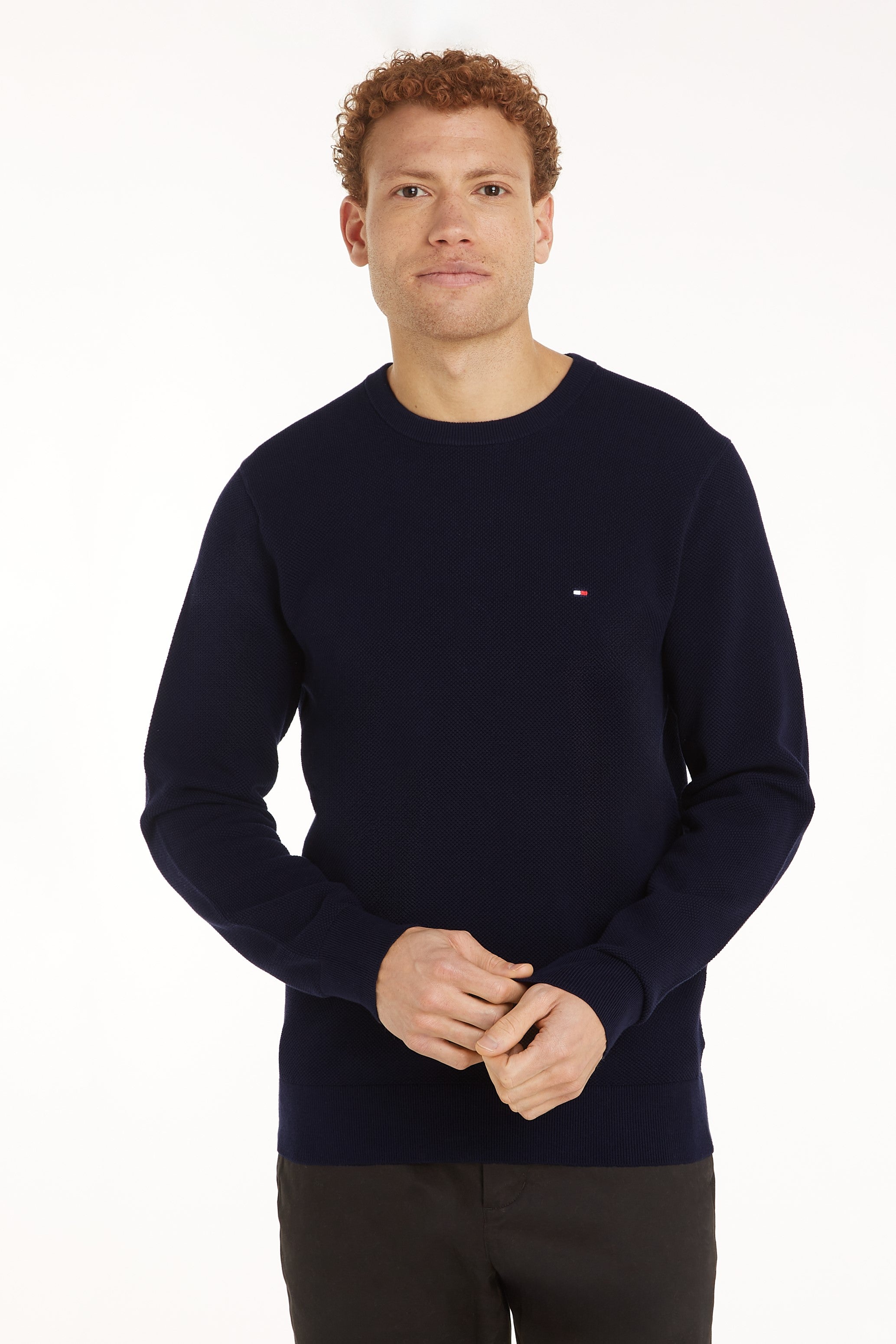 Tommy Hilfiger Essential Structure Crew Knit 36347