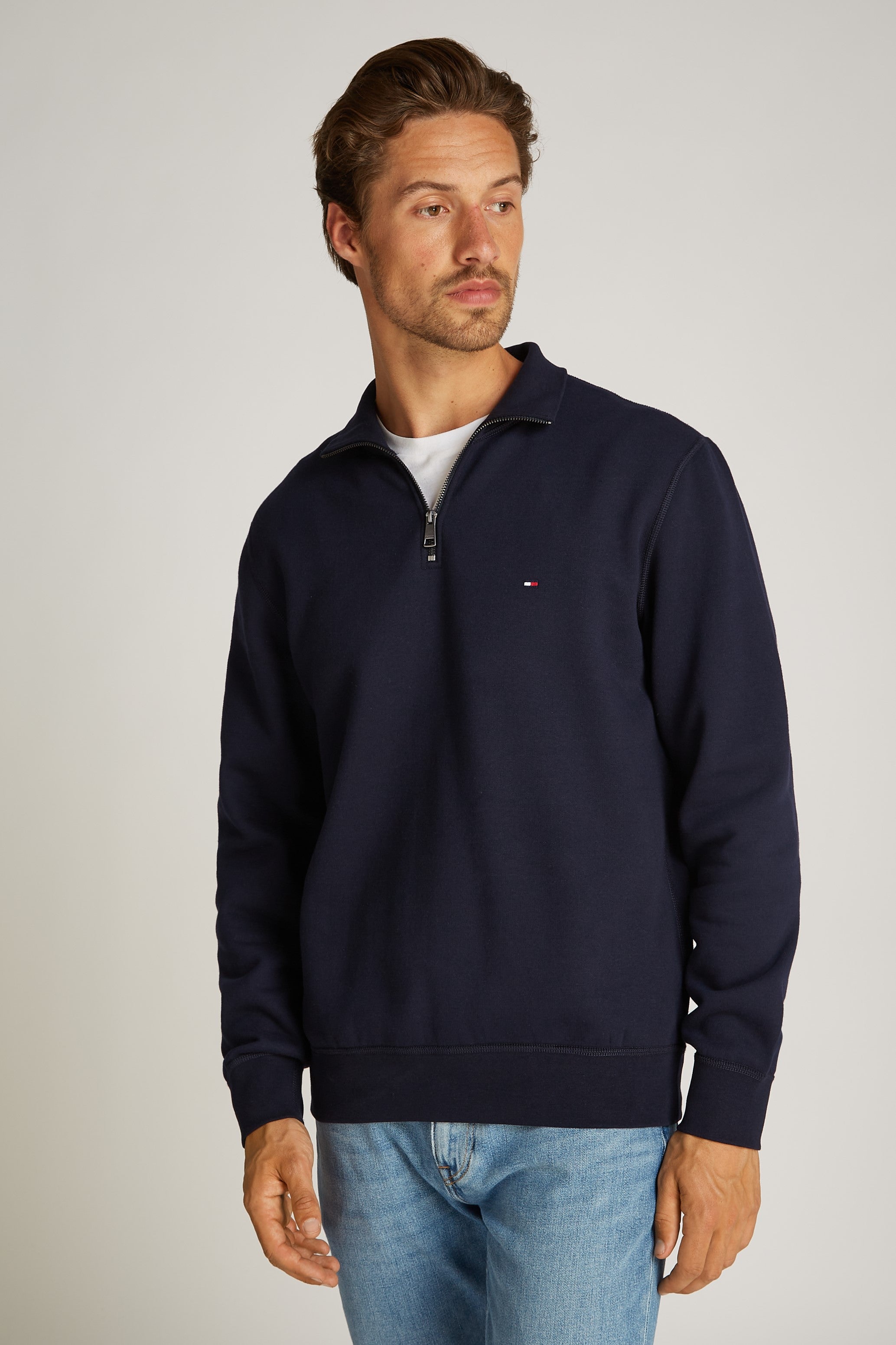 Tommy Hilfiger Half Zip Fleece Sweater 37233