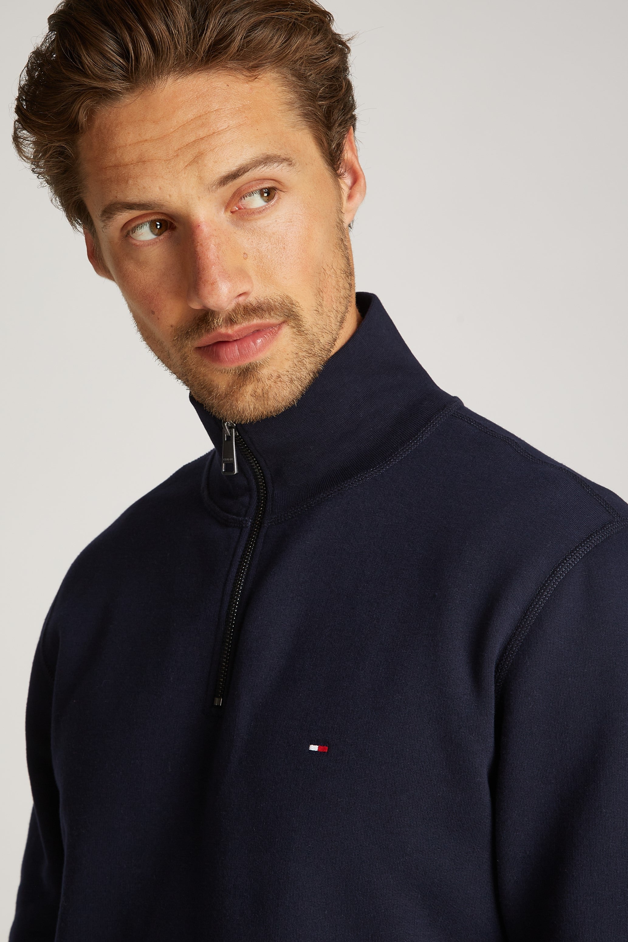 Tommy Hilfiger Half Zip Fleece Sweater 37233