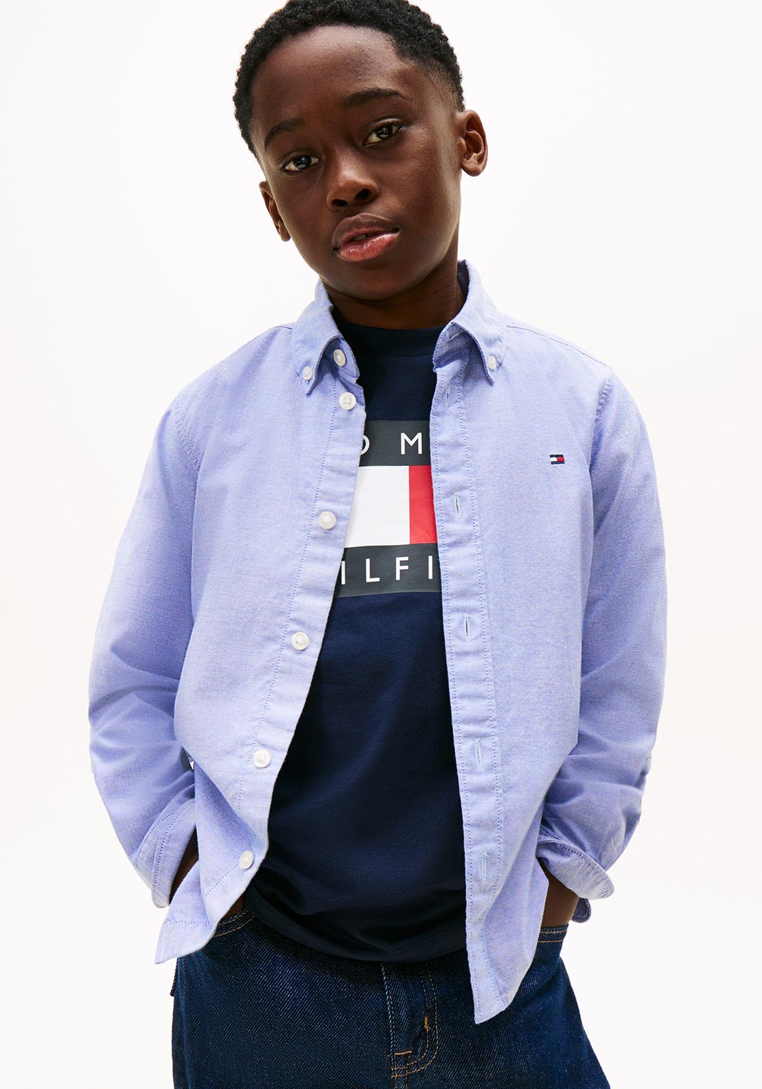 Tommy Hilfiger Kids Essential Oxford Shirt