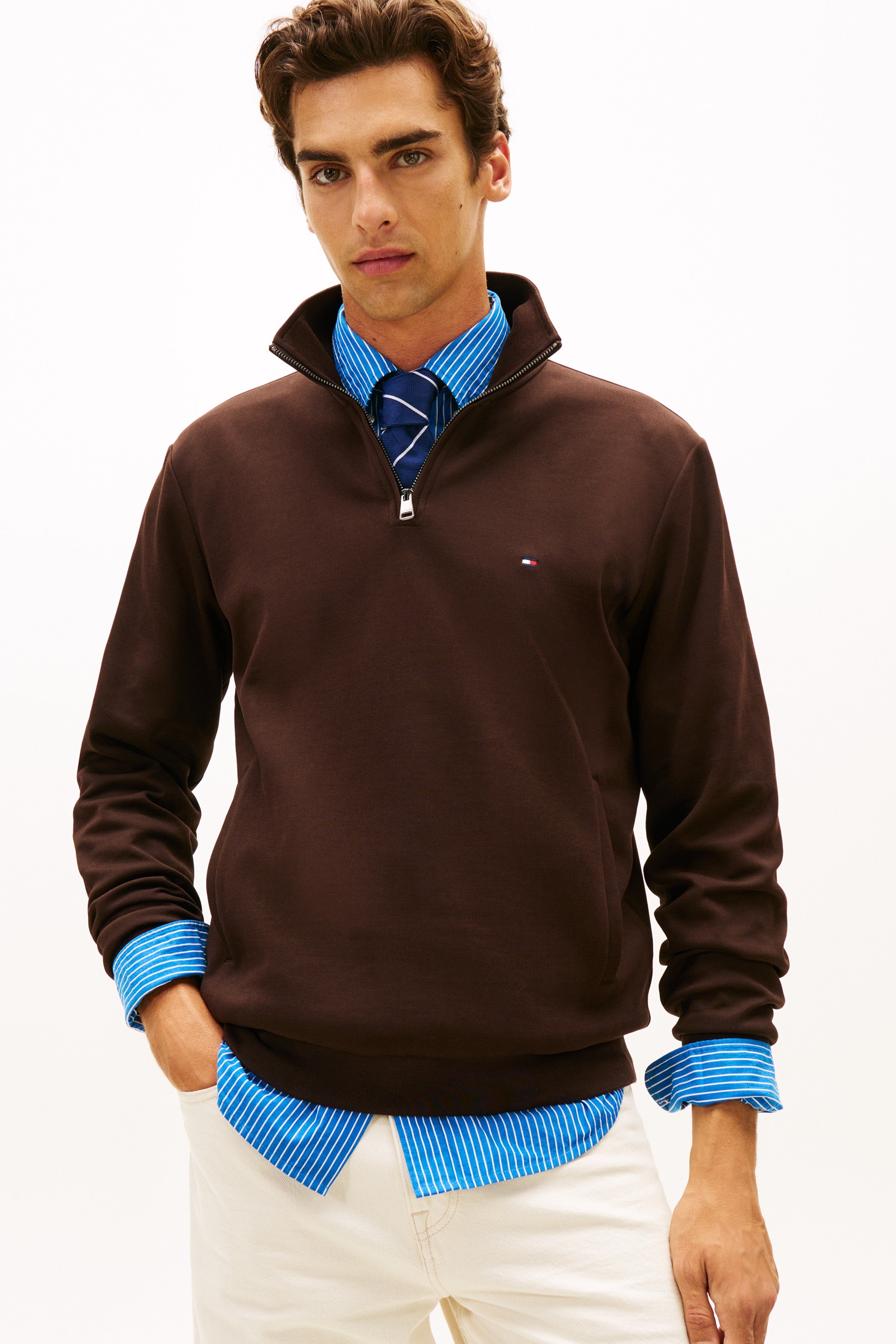 Tommy Hilfiger Intechno 1/4 Zip Sweater 36510