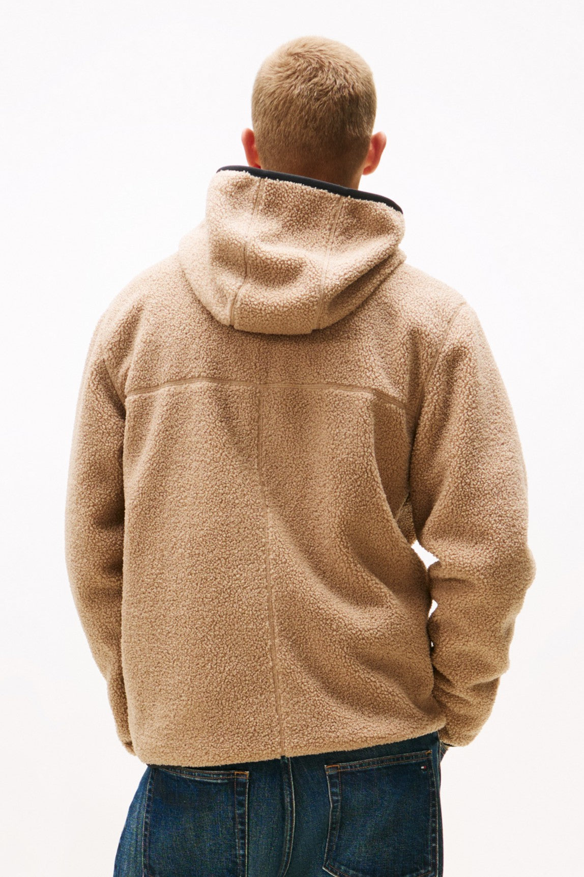 Tommy Jeans Teddy Zip-Thru Hoody 19224