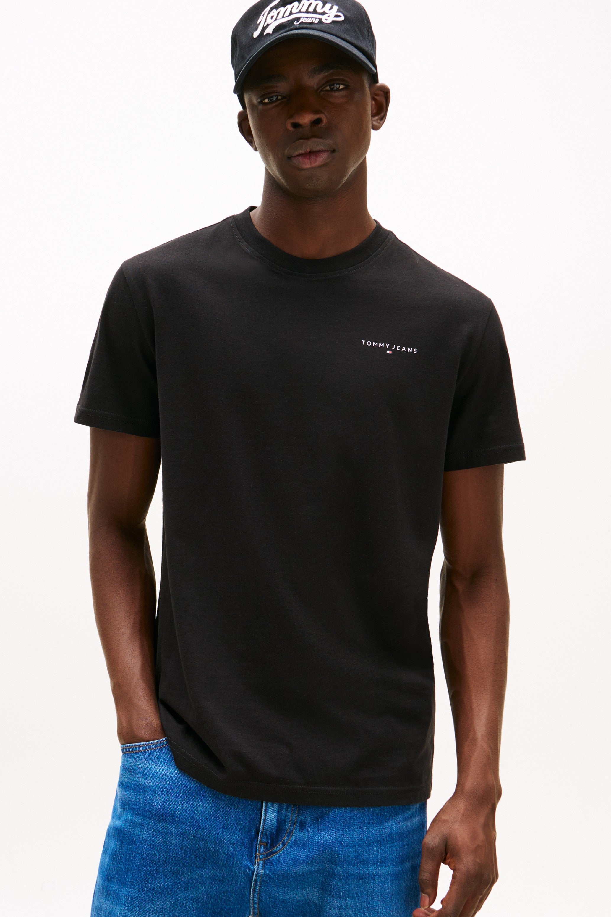 Tommy Jeans Slim Linear Logo T-Shirt 21780